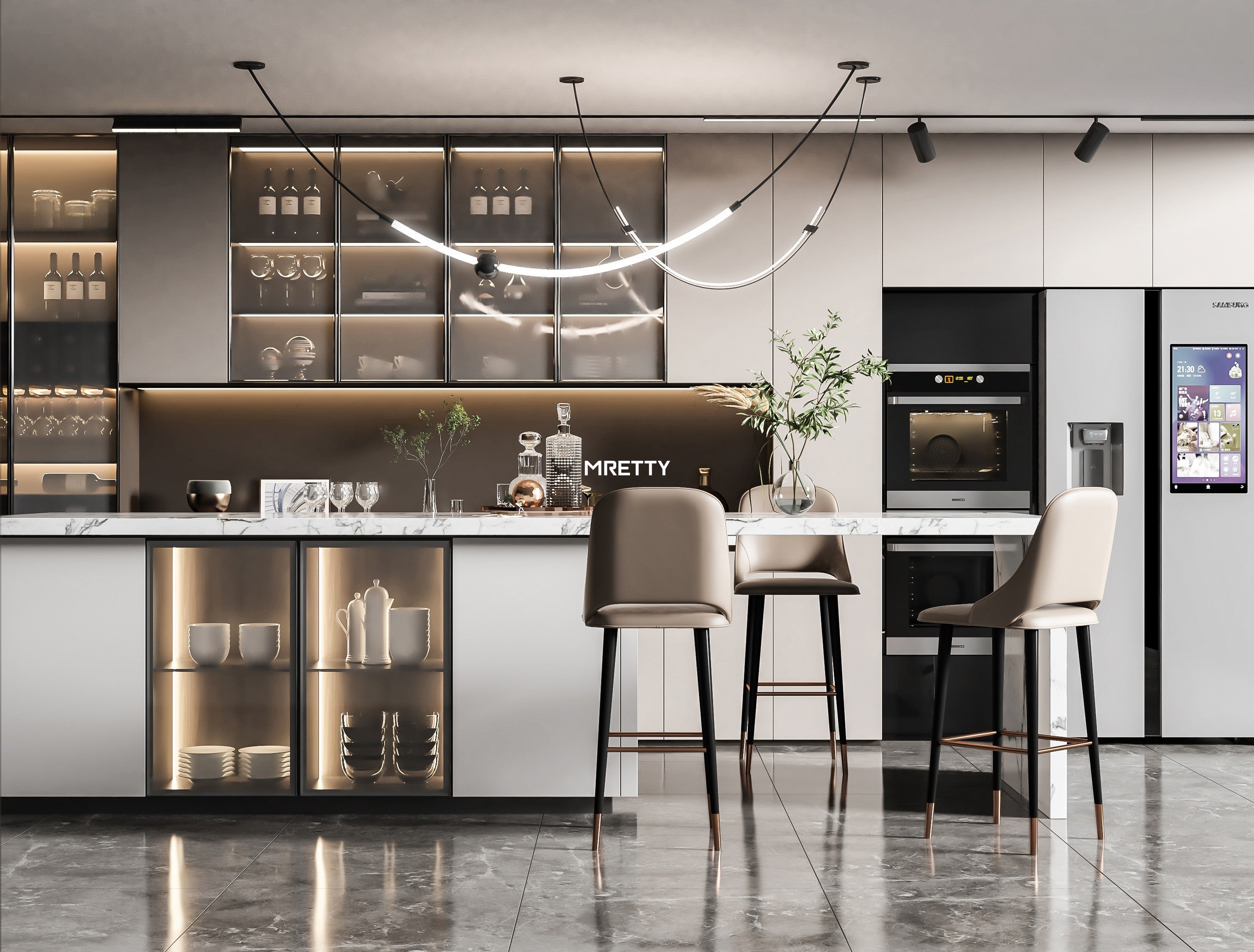 Industrial Chic Kitchen Cabinets: MRETTY Redefines Singapore’s Modern Kitchens