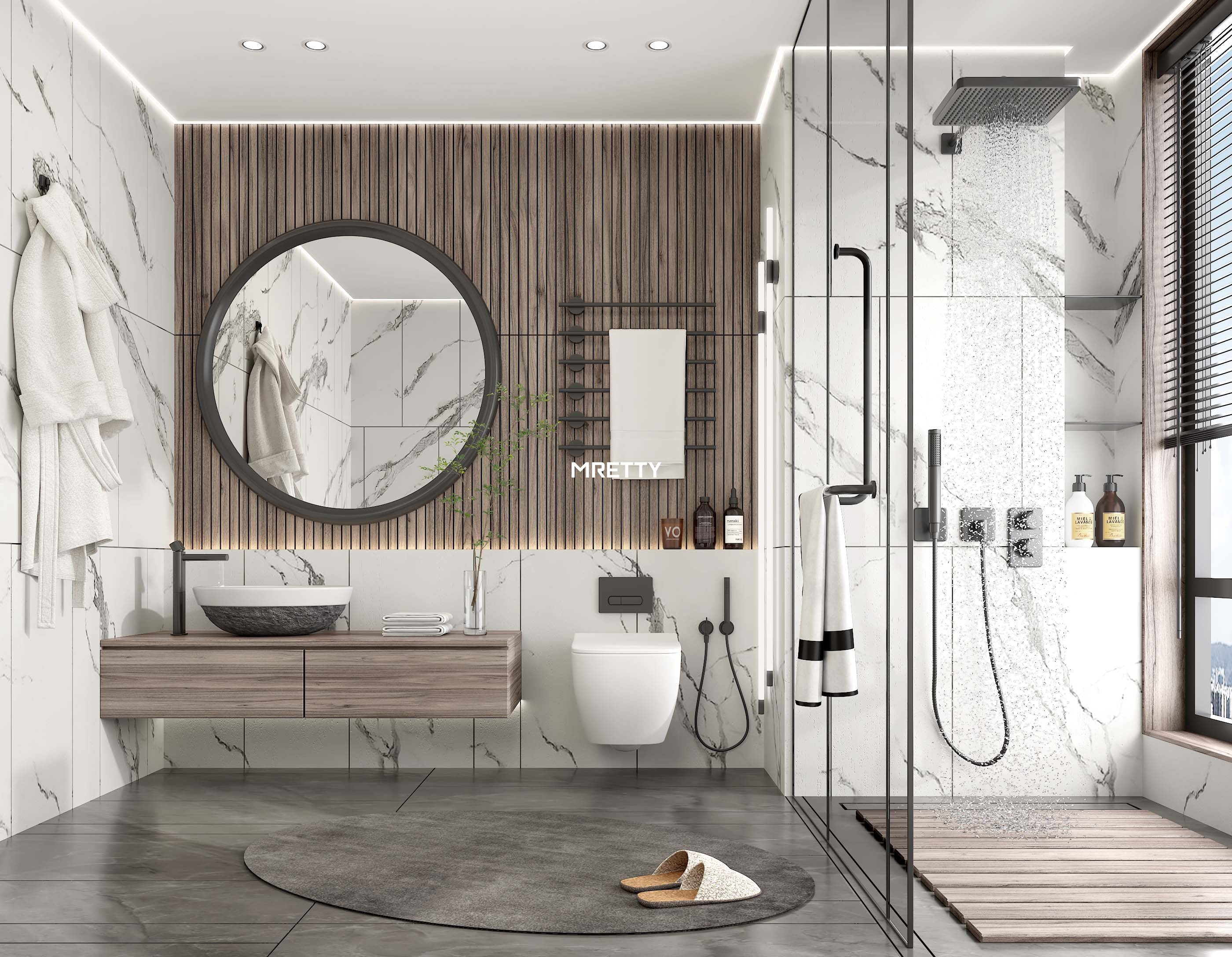 Bespoke Living Room Display Cabinets: MRETTY’s Premium Singapore Solutions