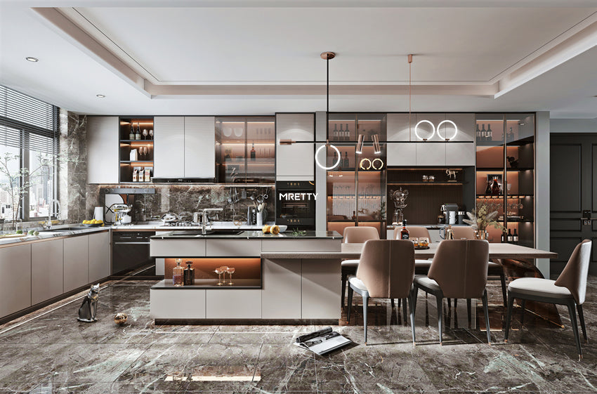 The Art of Space: Elevating Your Home with MRETTY Custom Style Kitchen Layouts