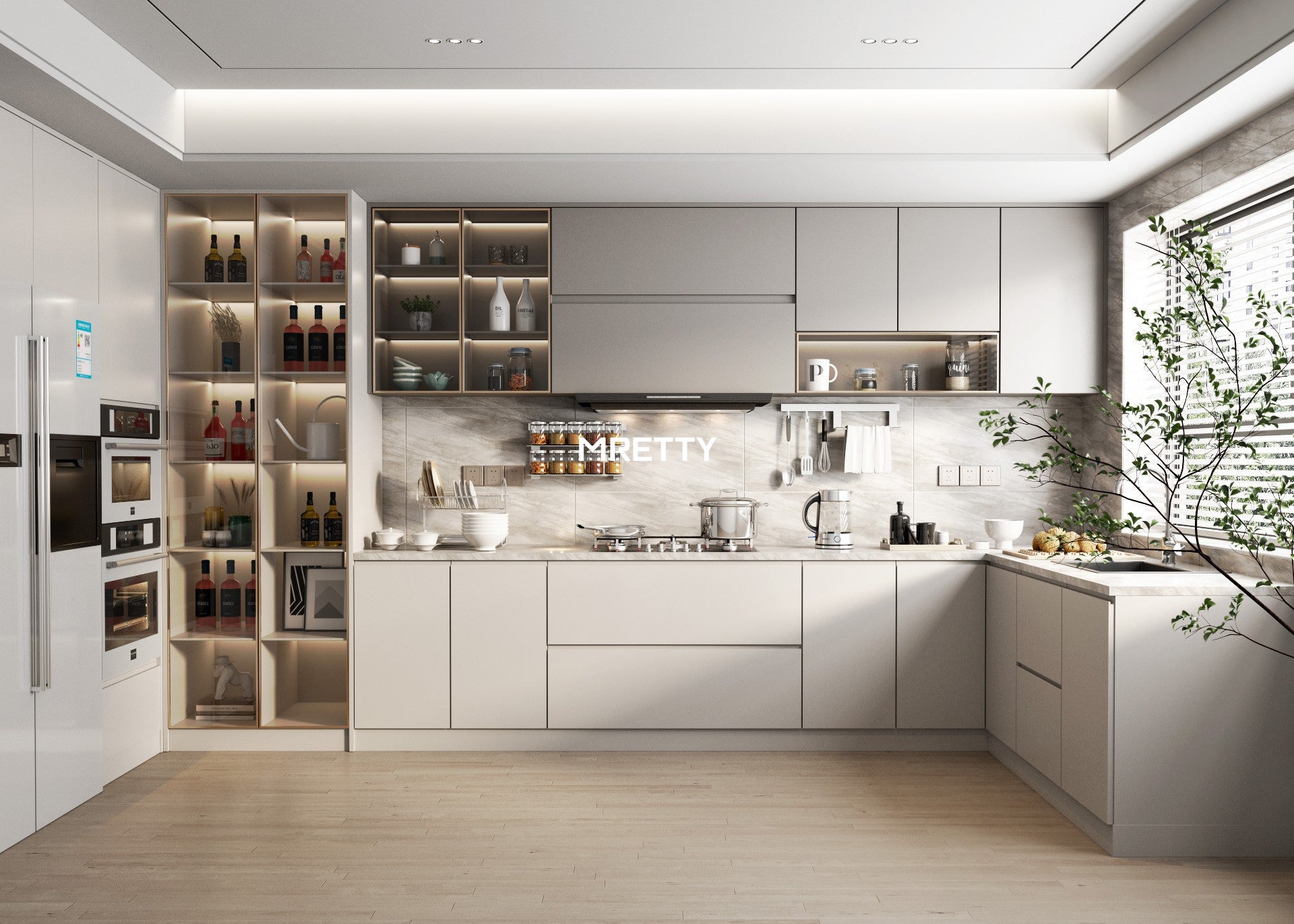 Custom Laundry Room Drying Cabinet: Maximize Space with MRETTY’s Premium Solutions