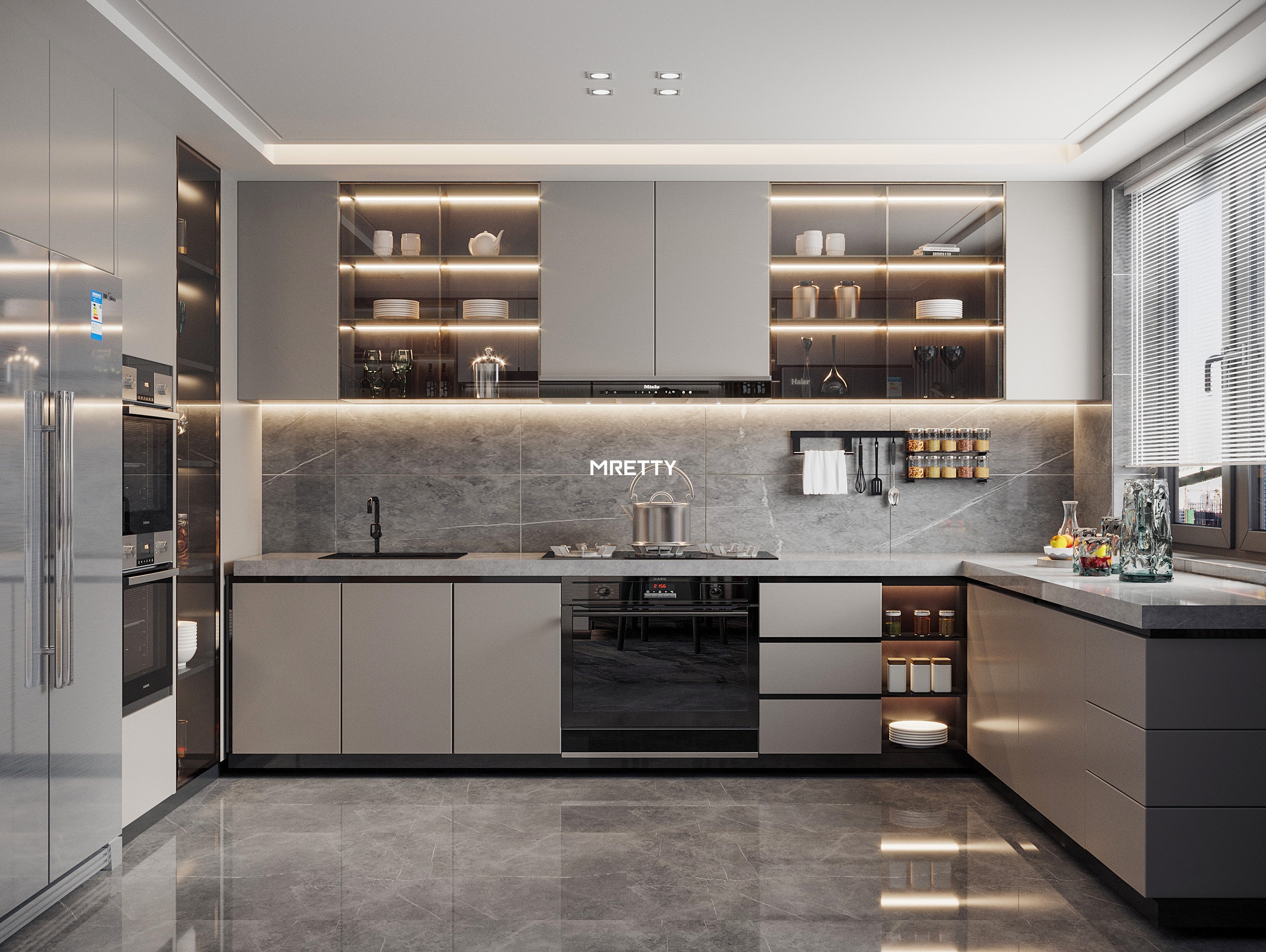 Bespoke Kitchen Island Design: Elevate Your Singapore Home with MRETTY