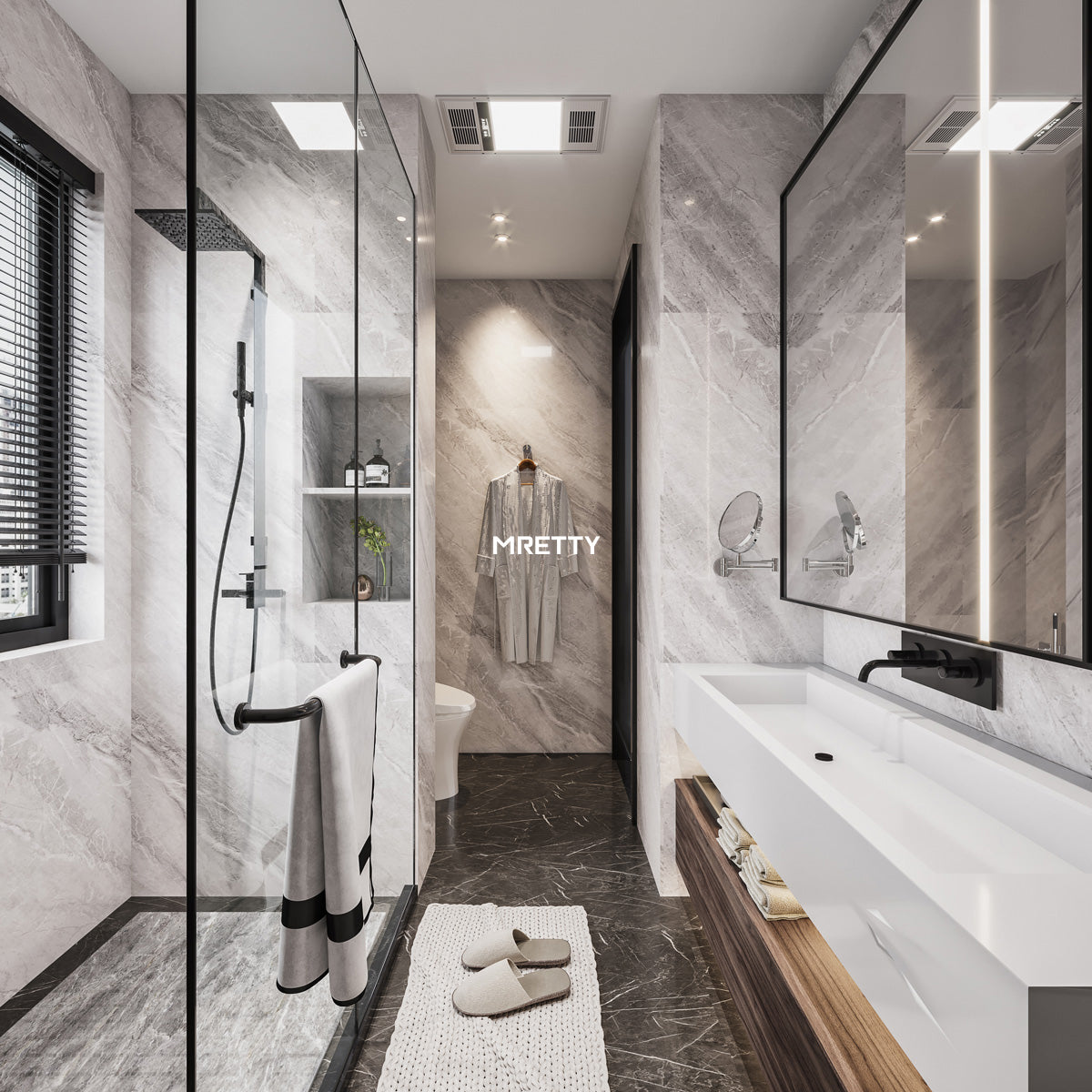 A Symphony of Comfort: Redefining the Sanctuary with MRETTY Custom Pet-Safe Bathroom Vanities