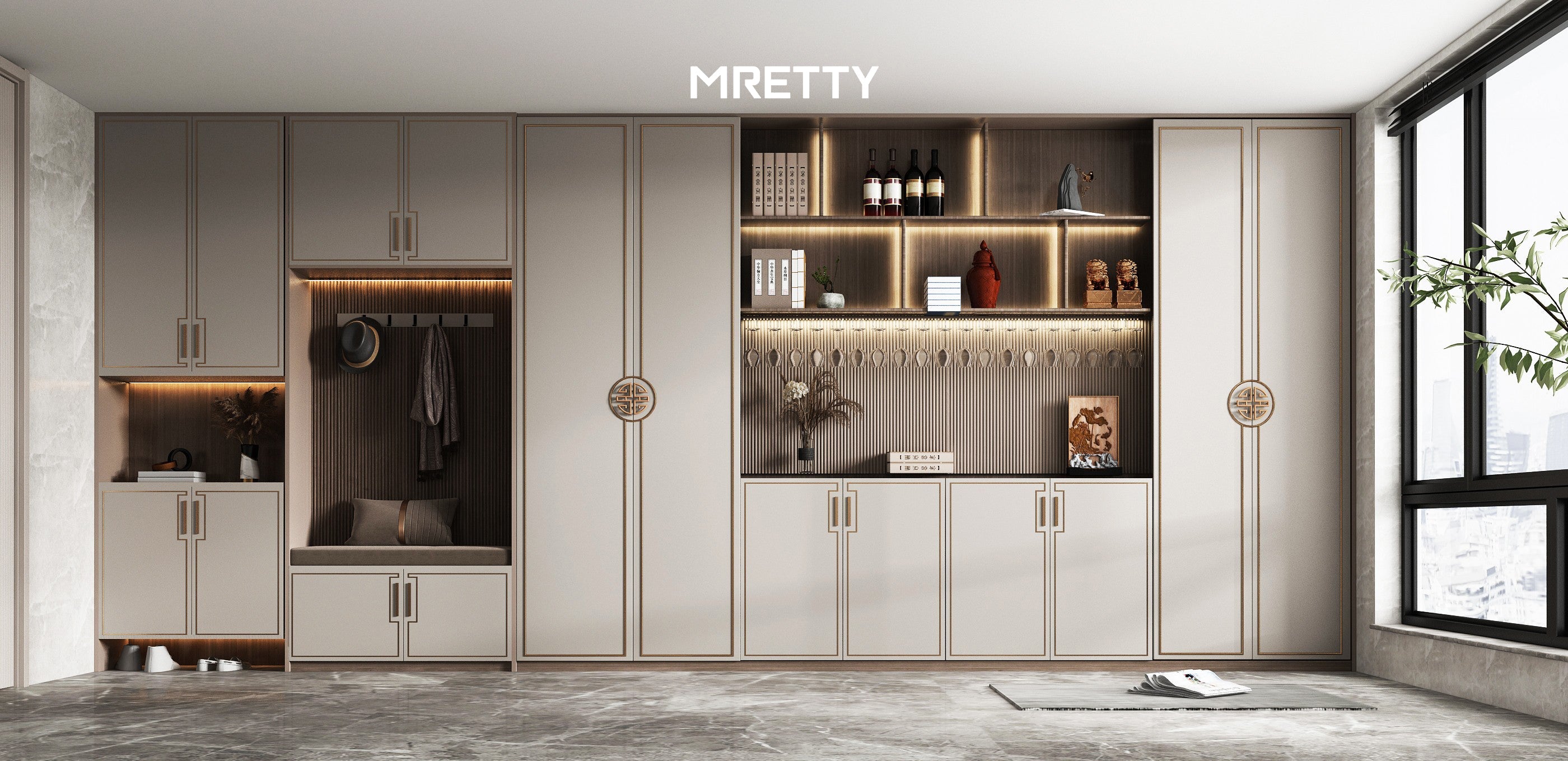 Elevate Your Space: Organic Modern Design by MRETTY Singapore
