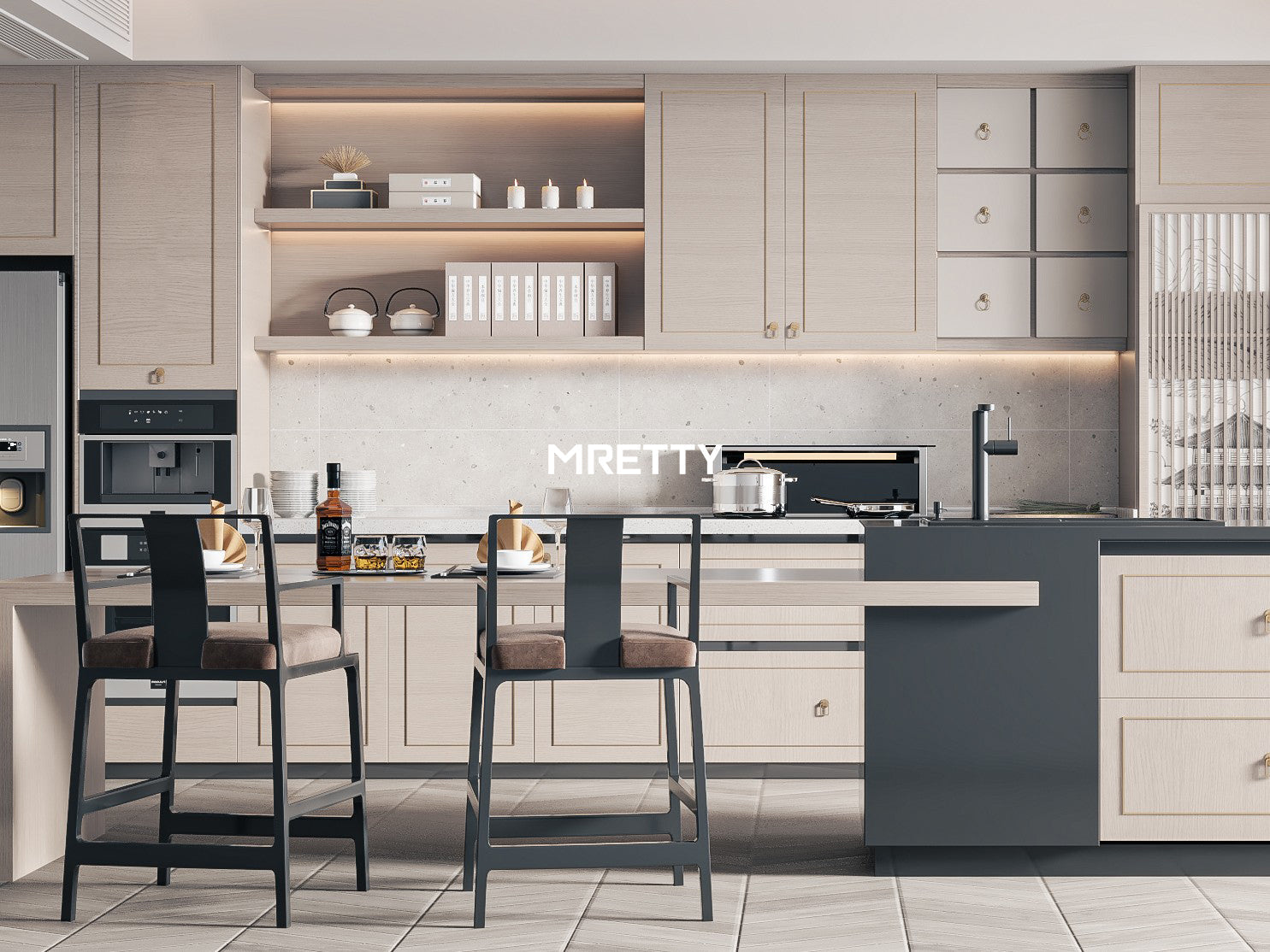 Modern Built-in Wardrobe Systems: MRETTY’s Singapore-Inspired Mastery