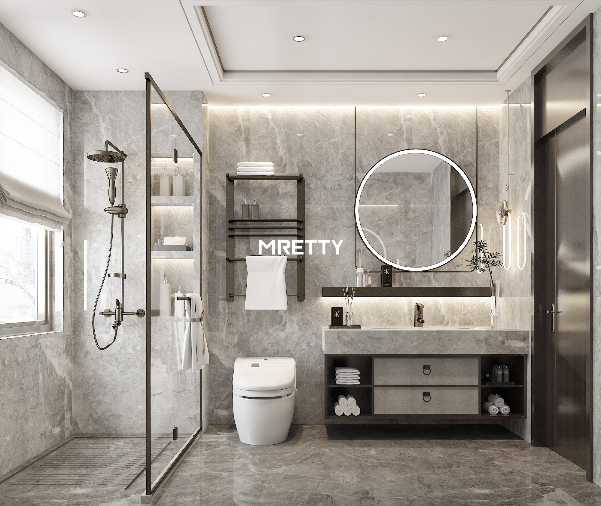 MRETTY BESPOKE WALK-IN WARDROBE SINGAPORE: The Perfect Blend of Aesthetic and Functionality