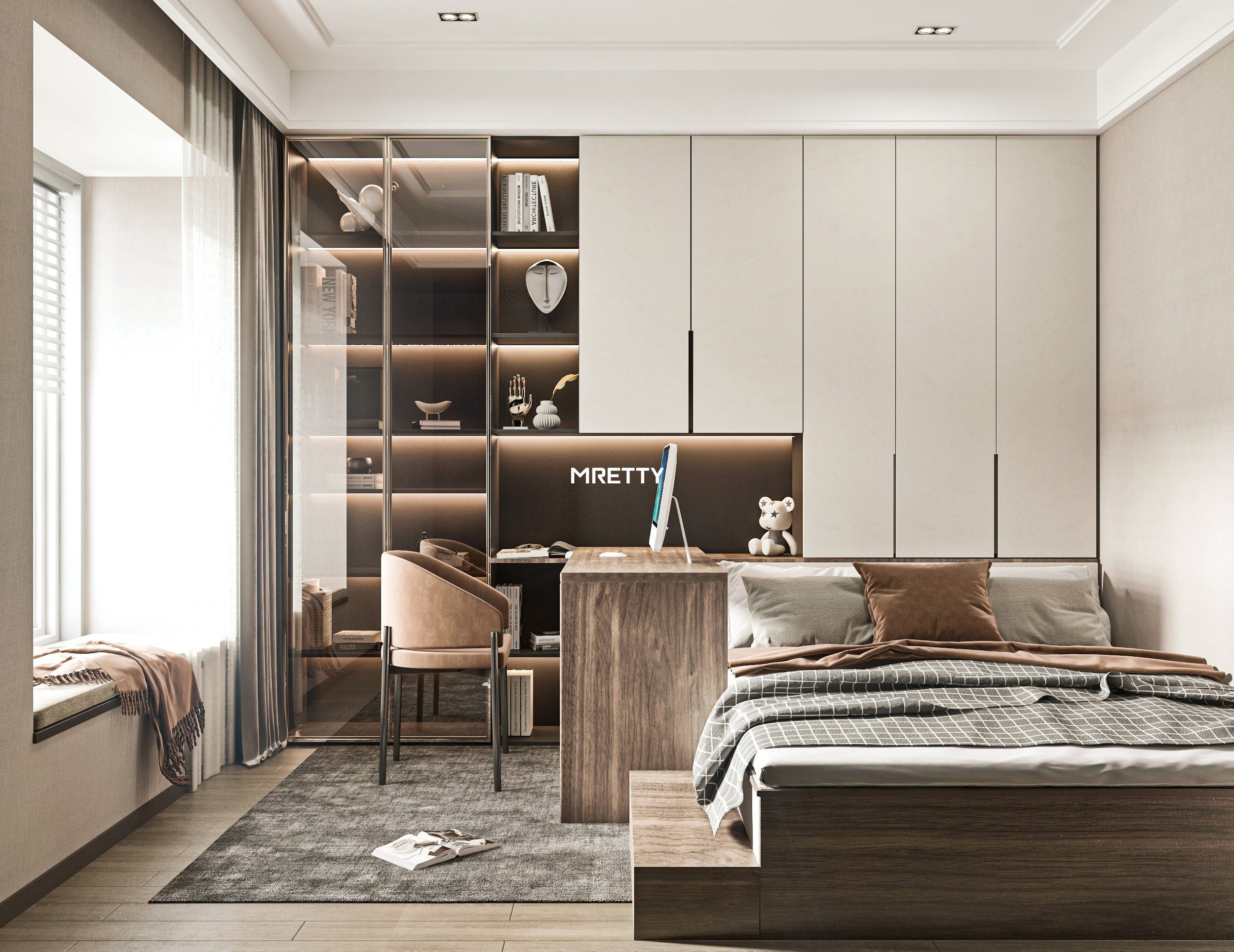 Explore MRETTY Custom Wooden Bookshelf Trends & Bespoke Design