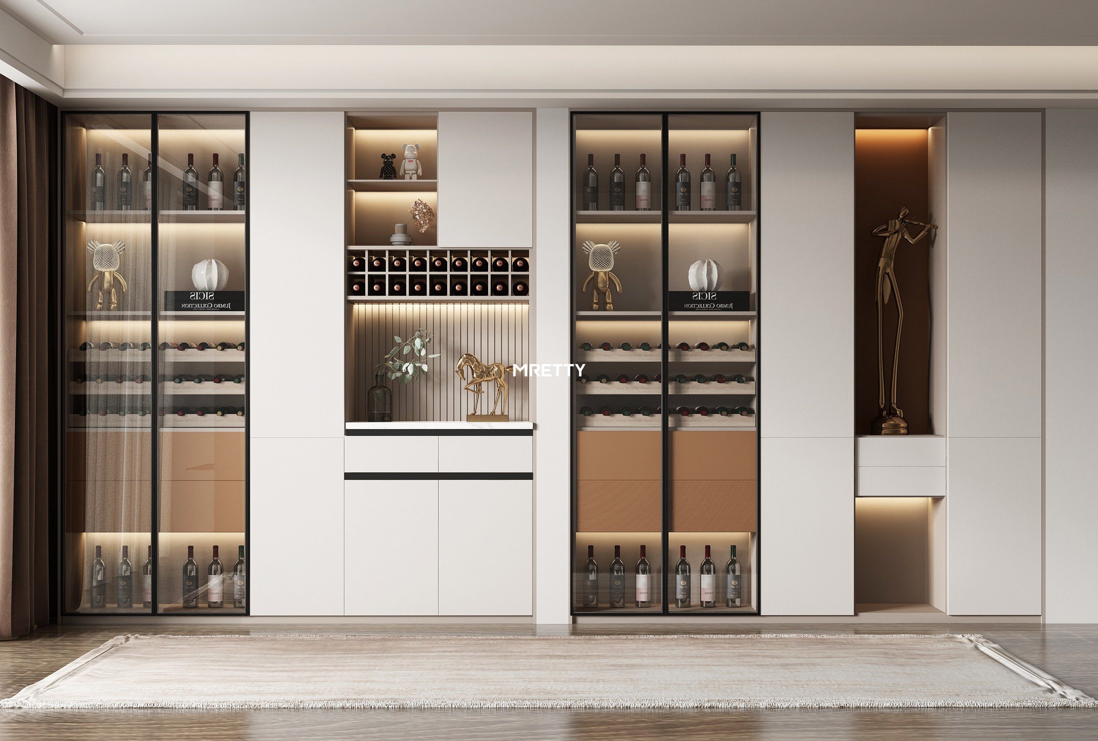 Showcasing Elegance: The Ultimate Guide to Custom Wine Cabinets with Glass Doors