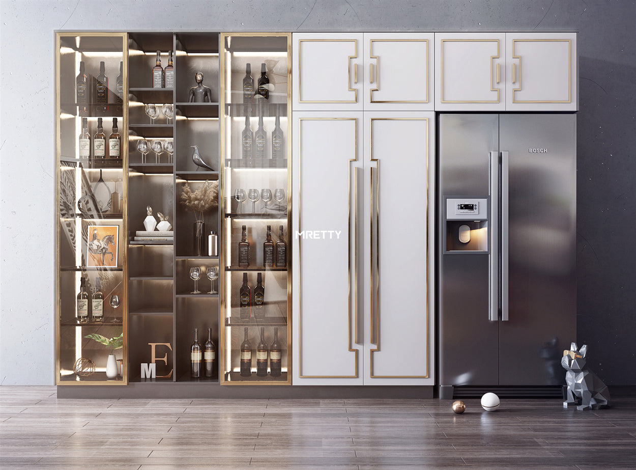 Modern Home Wine Cabinet Singapore | Bespoke Luxury Storage