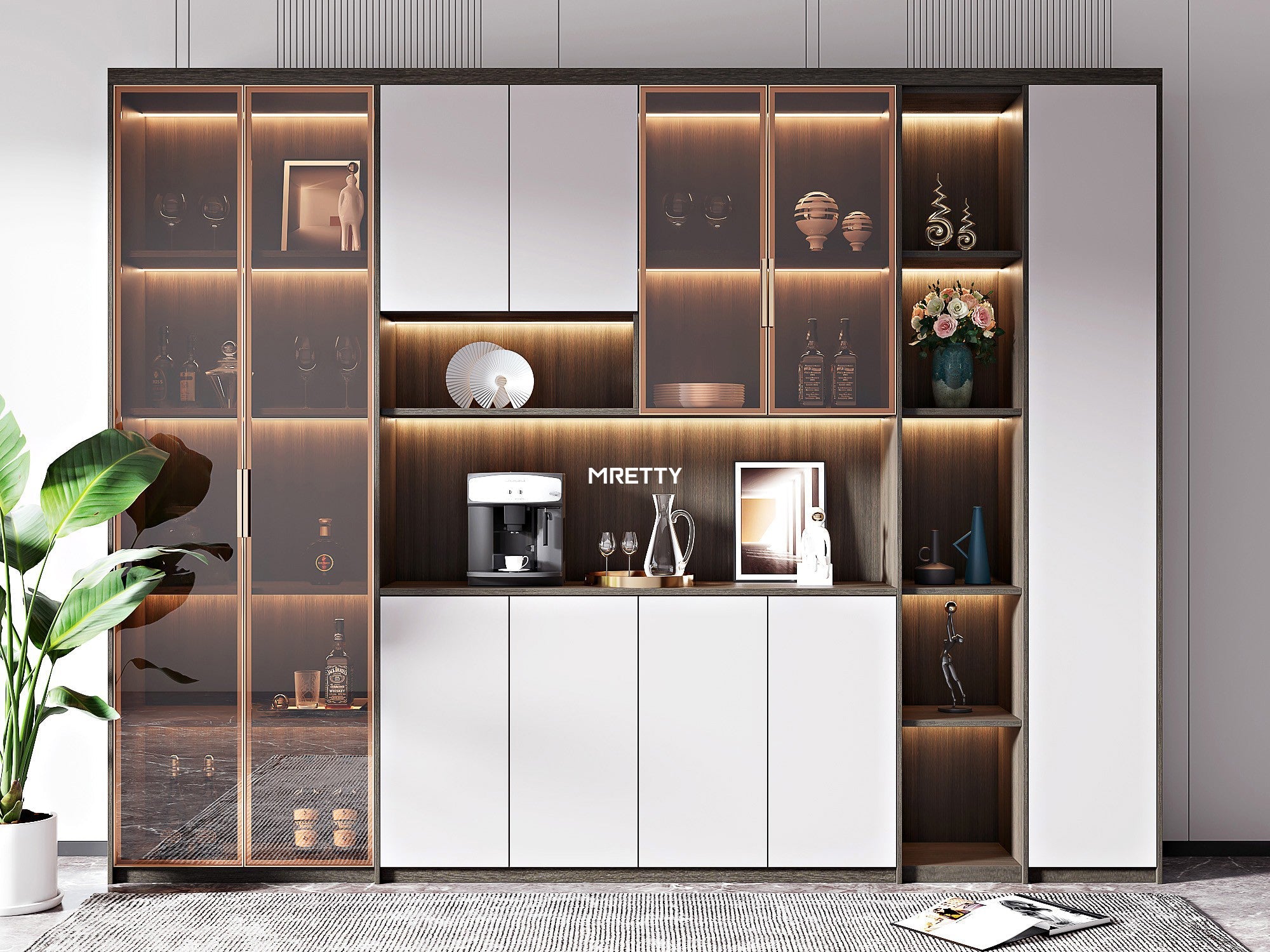 Premium Hardwood Wine Cabinet Singapore: Luxury Storage