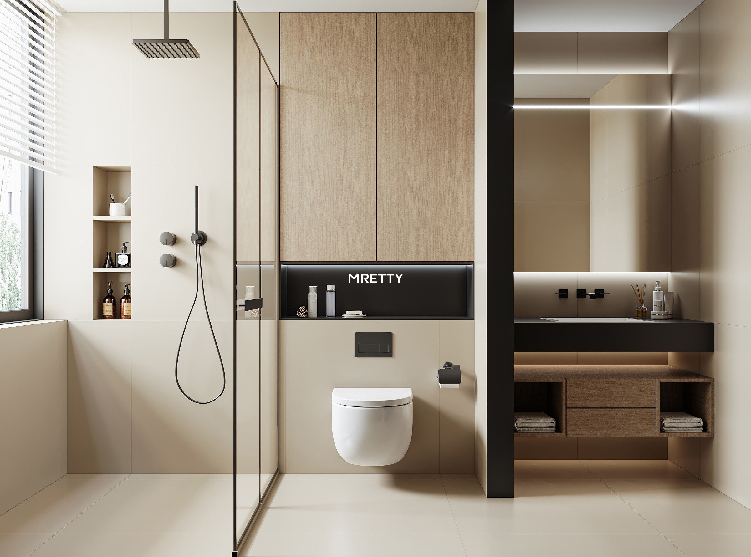 Luxury Bathroom Vanity Craftsmanship: Bespoke Design by MRETTY