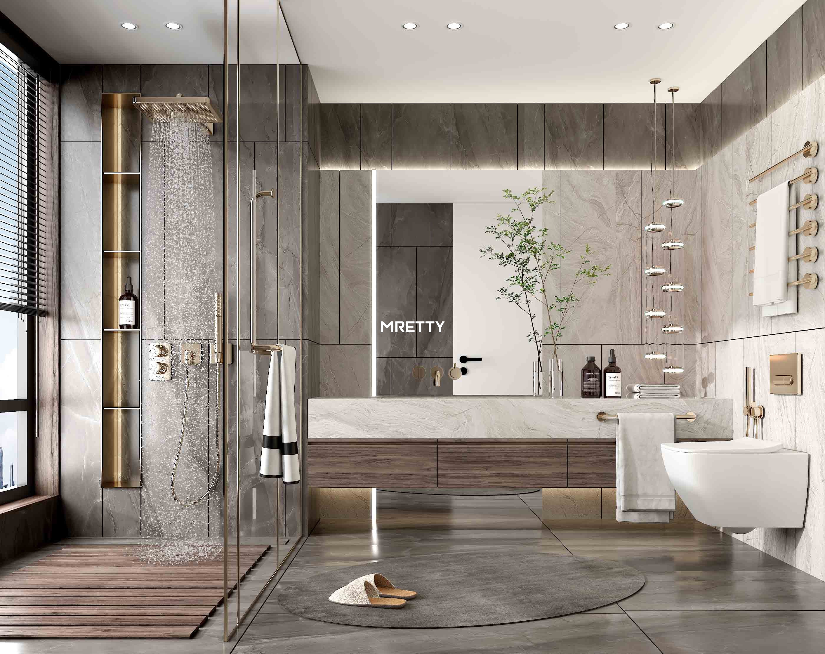 Full-Scale Bathroom Vanity Customization | MRETTY Bespoke Design
