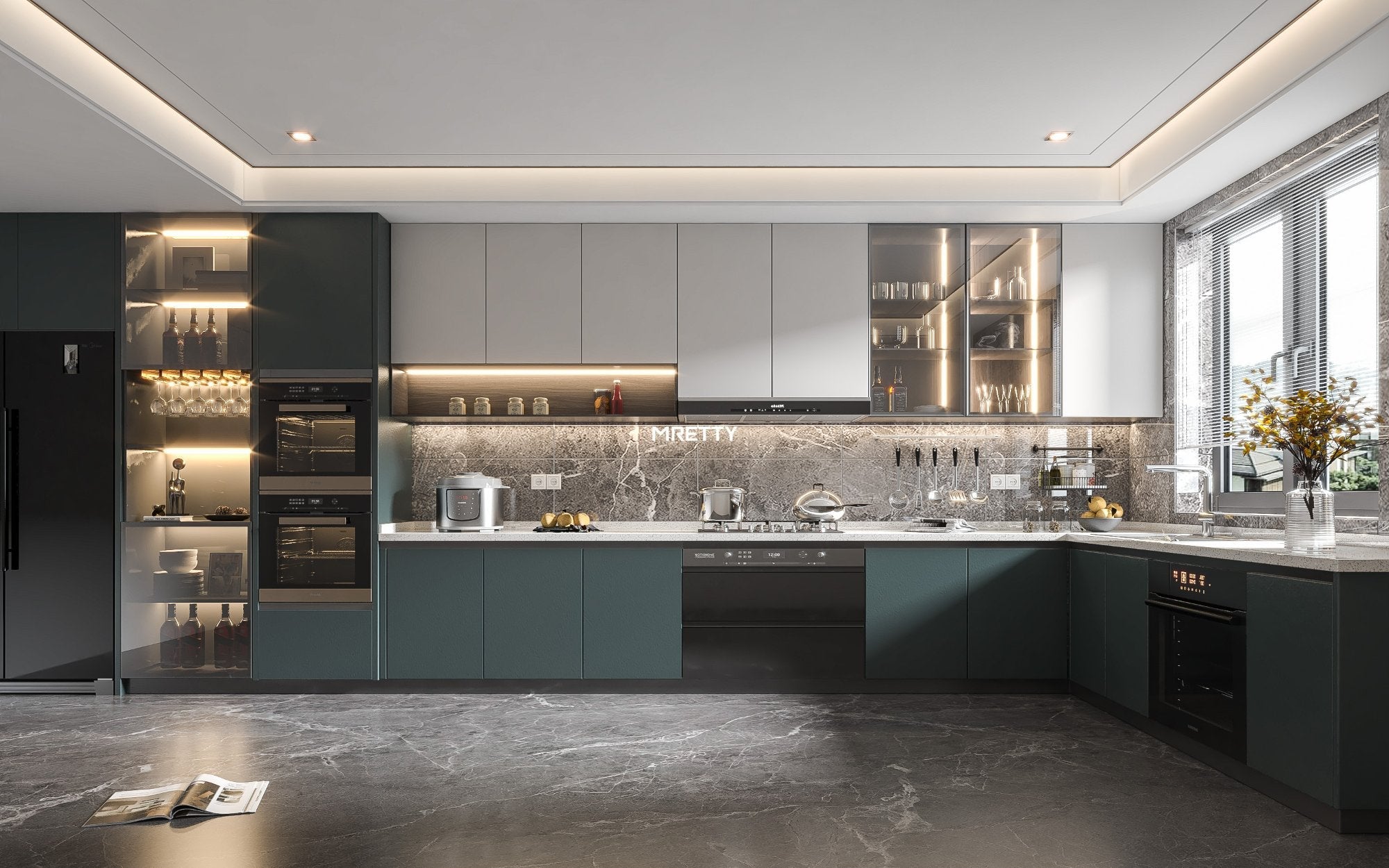 Vibrant Color Kitchen Ideas for a Modern Home | MRETTY SG