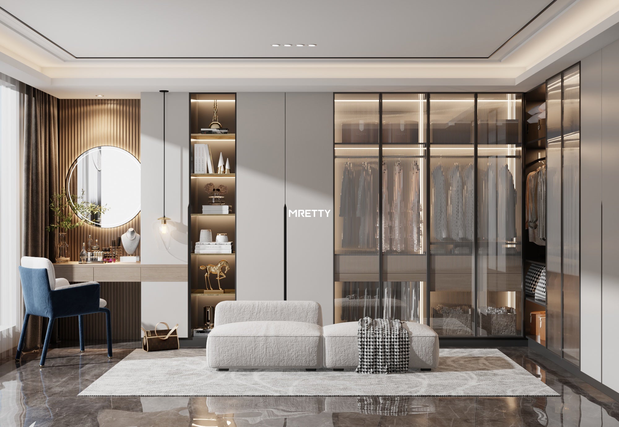 MRETTY’s Small Space Walk-In Closets for Singapore Homes