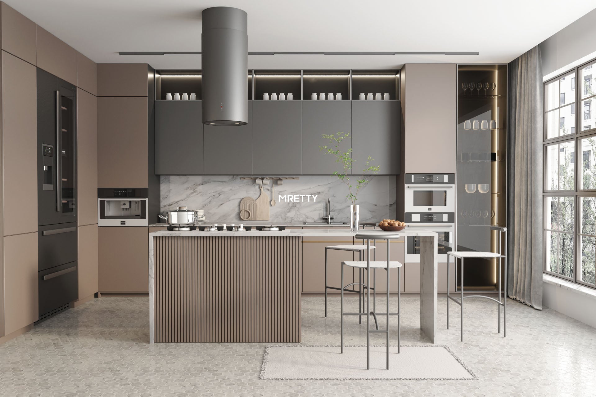 Custom Kitchen Storage Solutions Singapore: Optimize Space with MRETTY