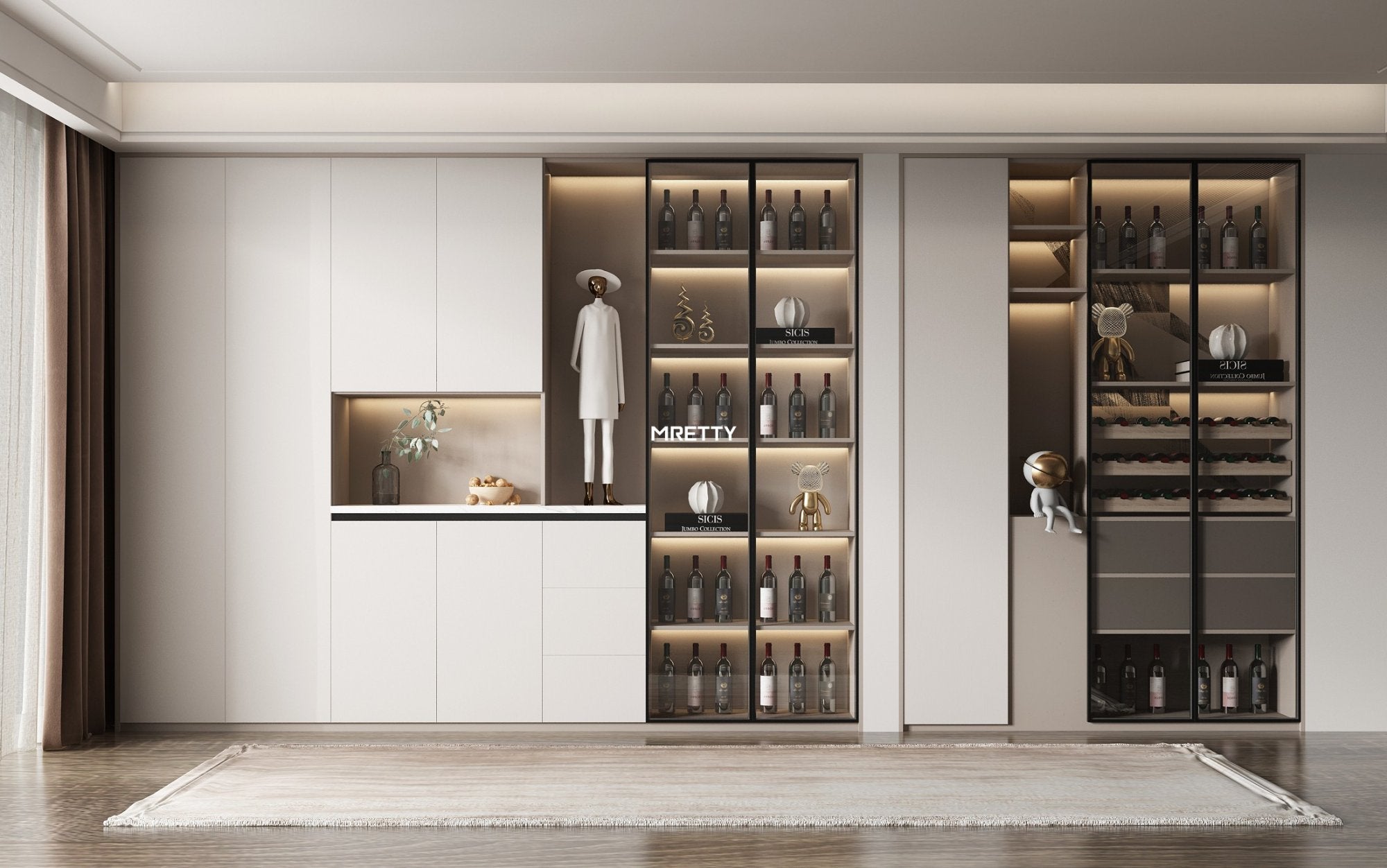 Mold-Proof Luxury Wine Cabinets: 2026 MRETTY Design Guide
