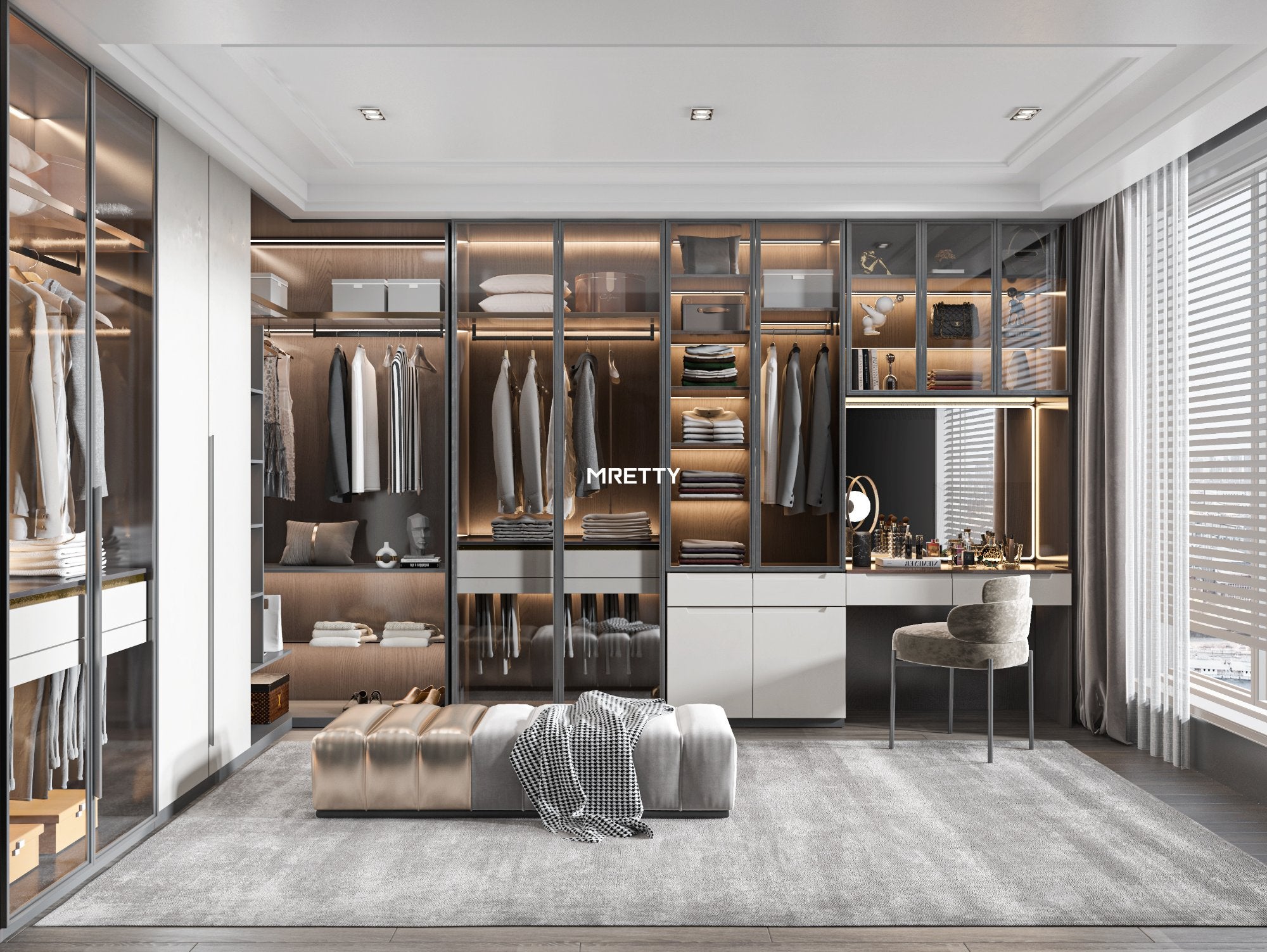 Transform Your Space. Custom Walk-In Closets by MRETTY