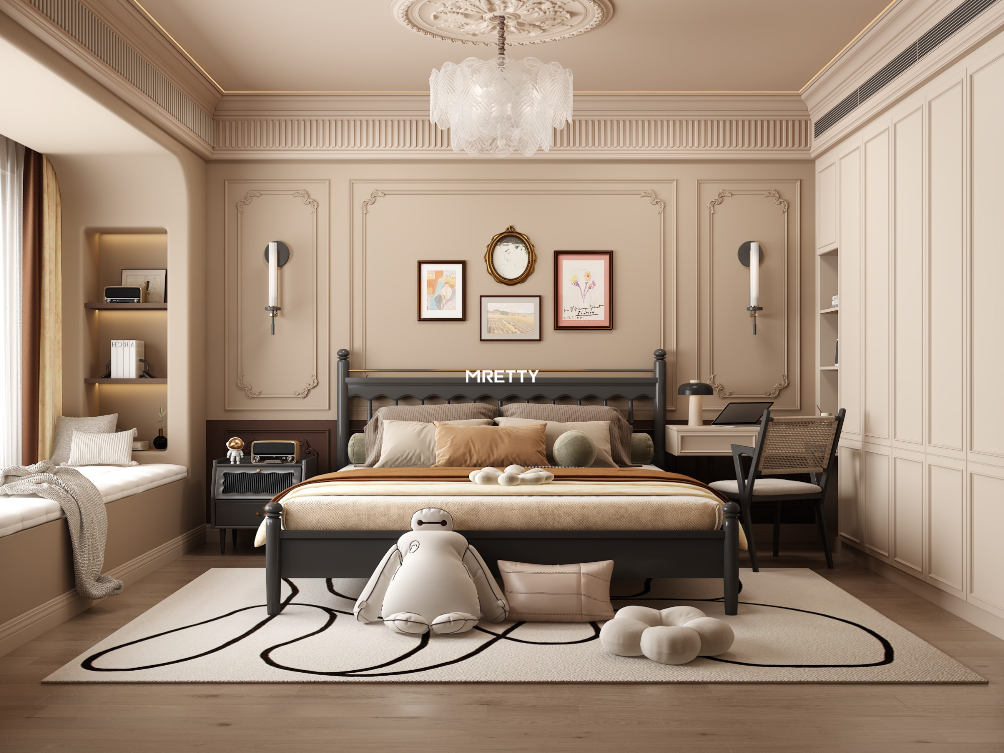 Transform Your Space: The Modern Elegance of a Suspended Bed