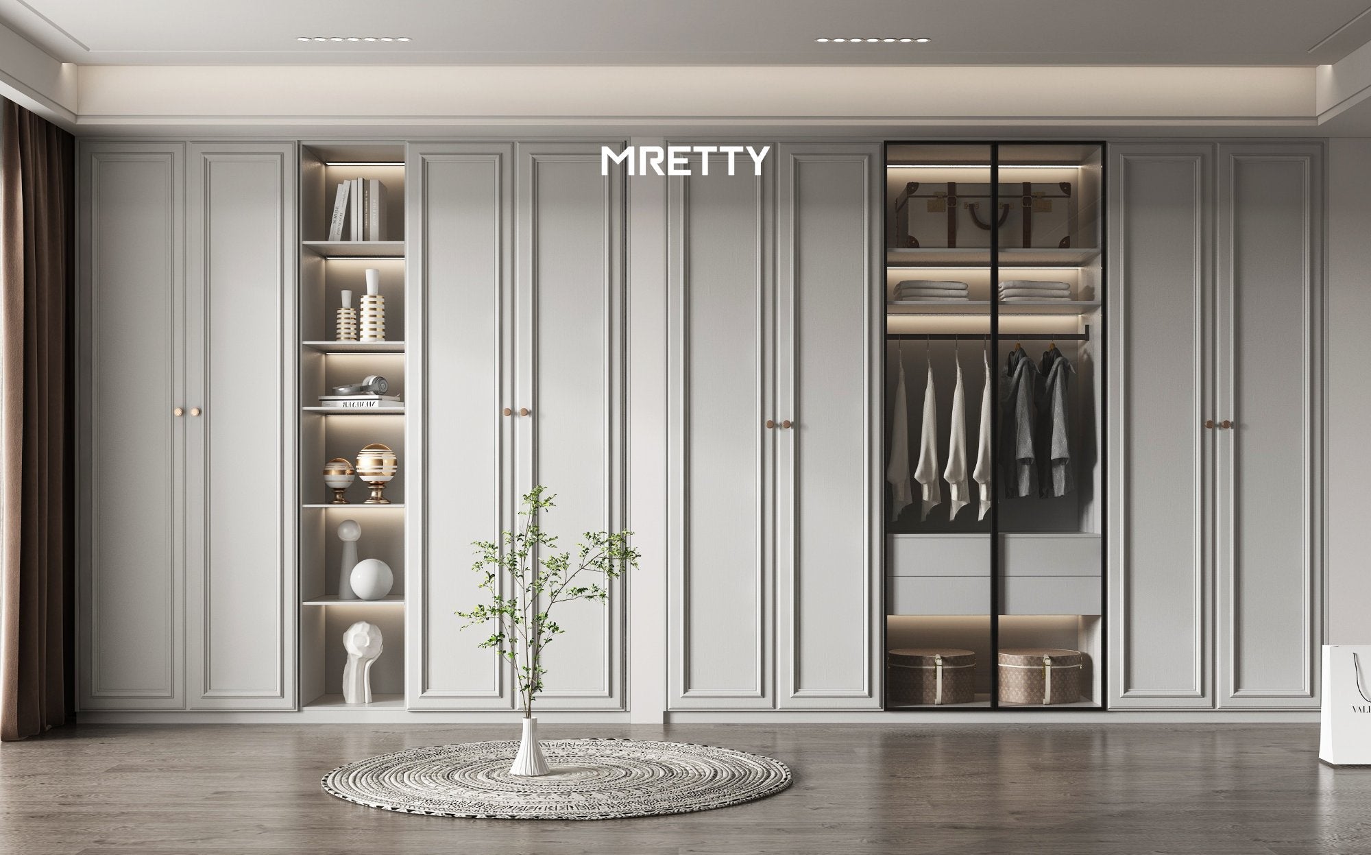 Transform Space With Aluminum Honeycomb Wardrobes