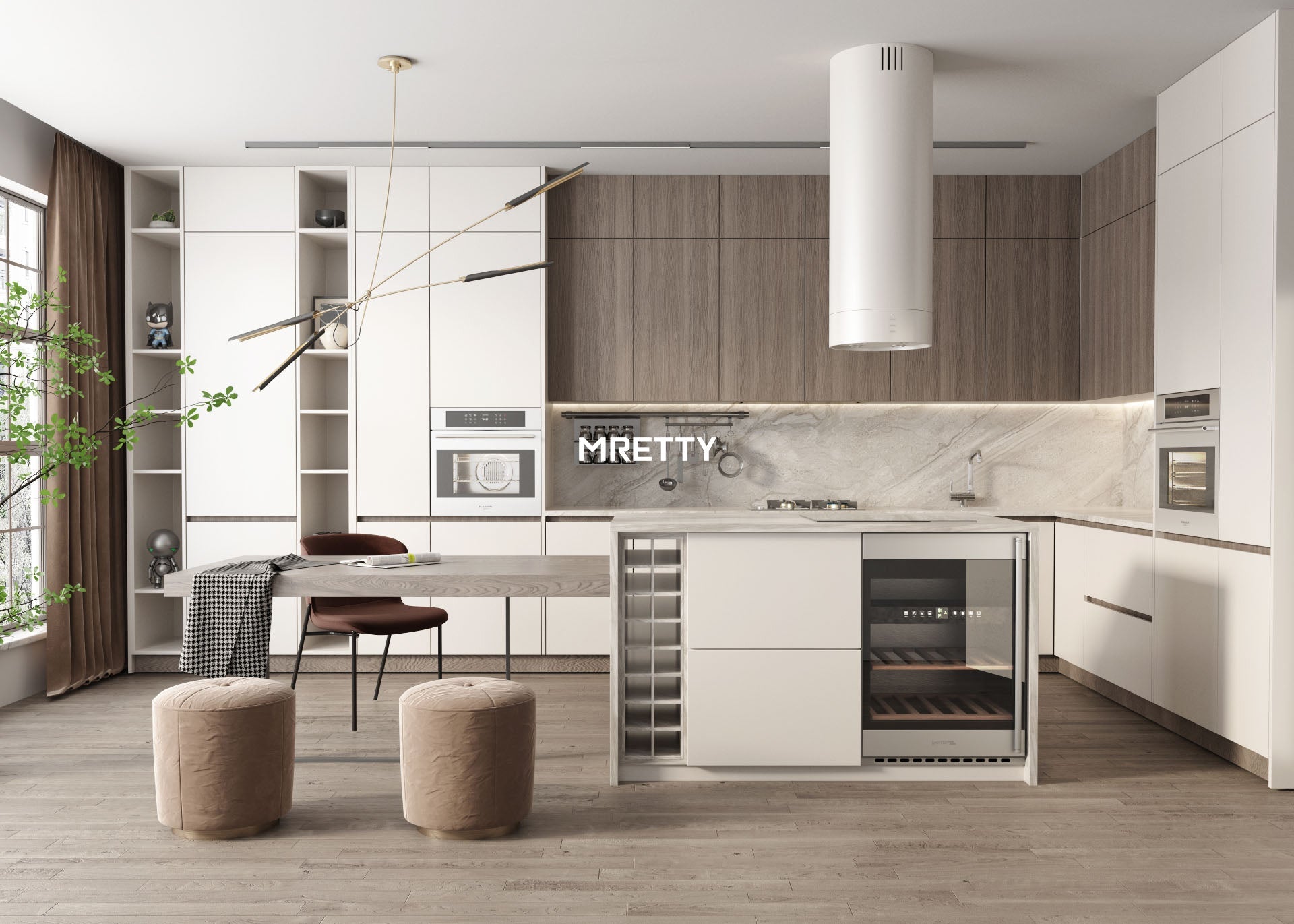 Contemporary Built-in Wardrobes: MRETTY’s Singapore-Inspired Mastery