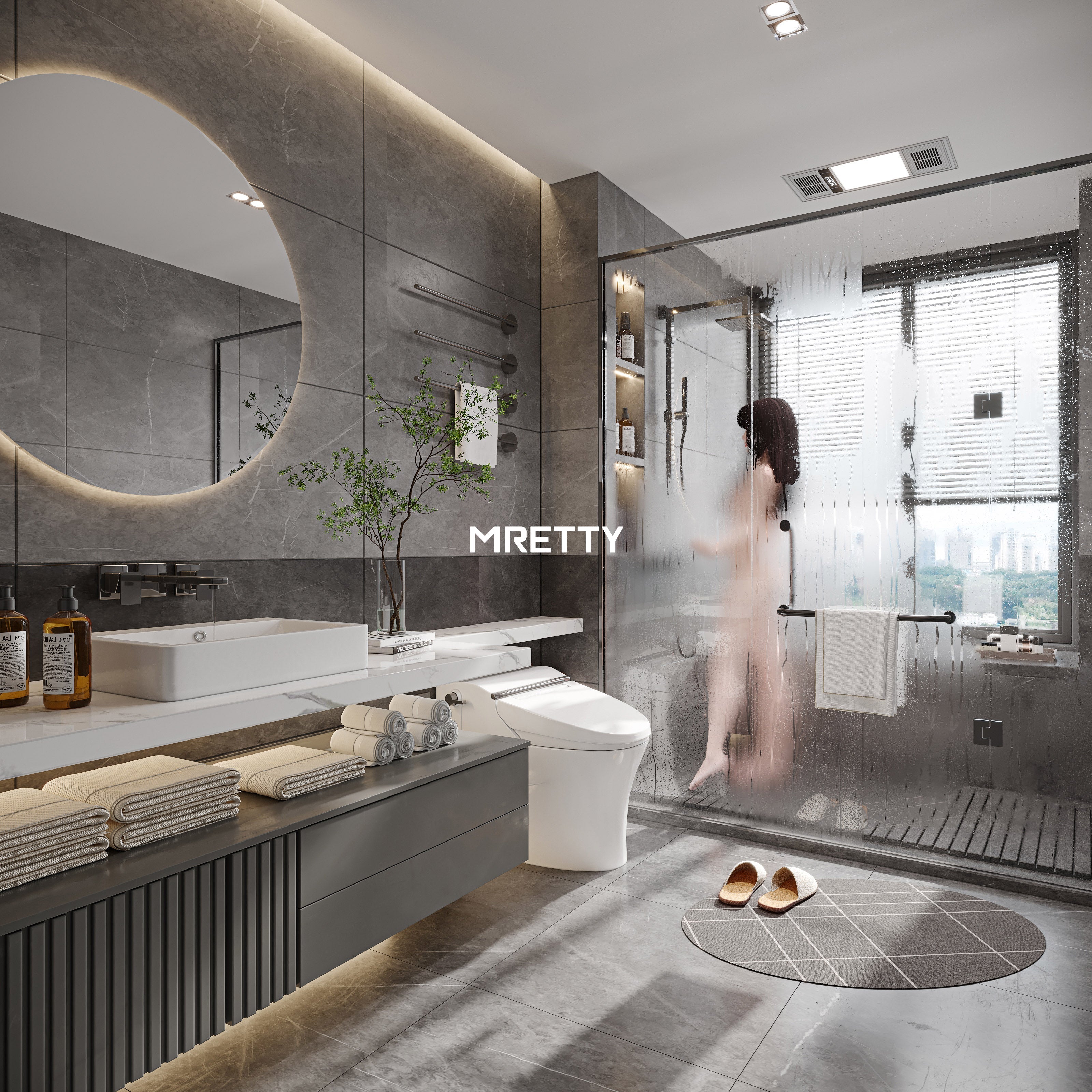 MRETTY Custom Walk-In Wardrobe Systems: Crafting Your Personal Boutique Retreat
