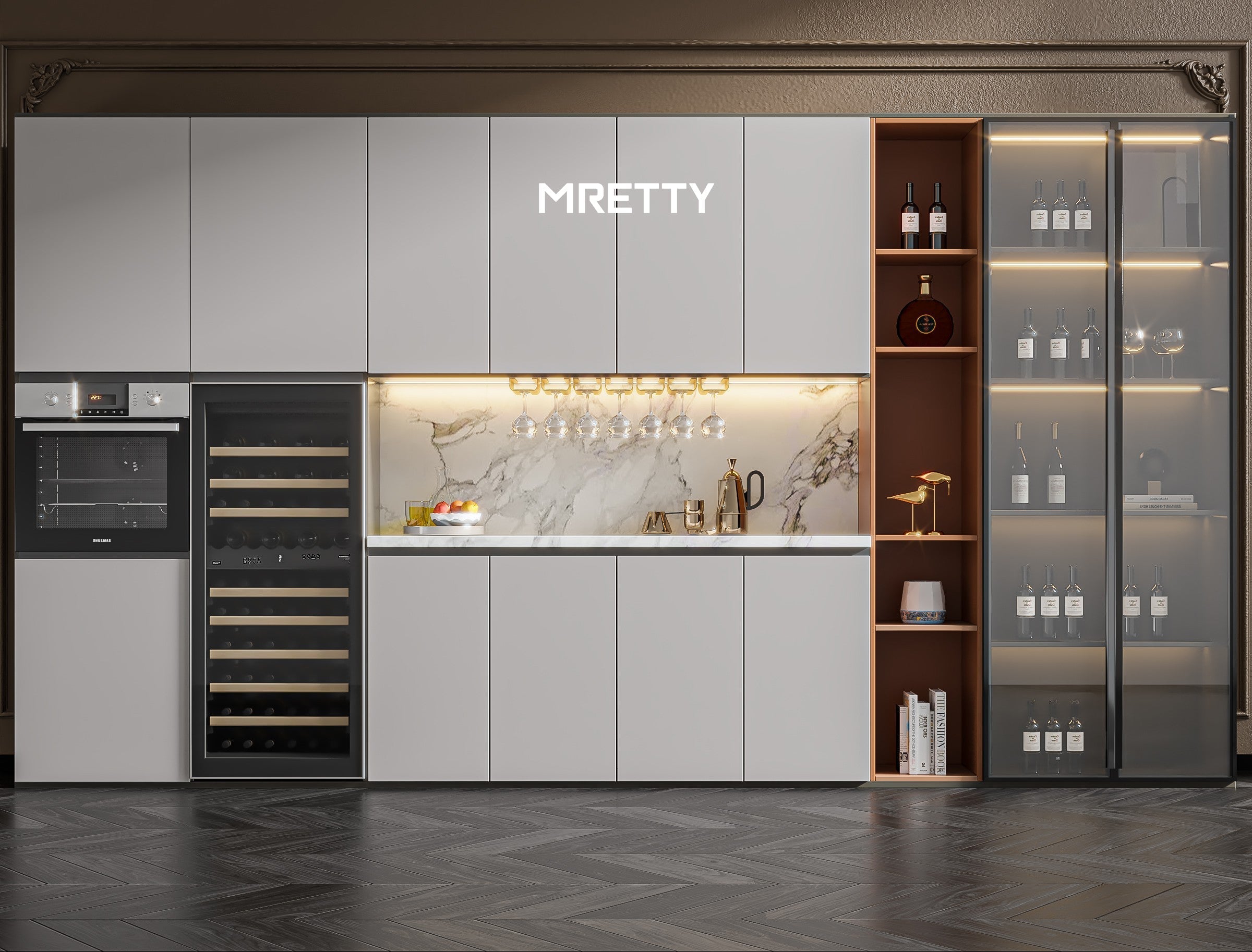 Hub-Compatible Wardrobes Singapore | MRETTY’s ENF-Grade Luxury