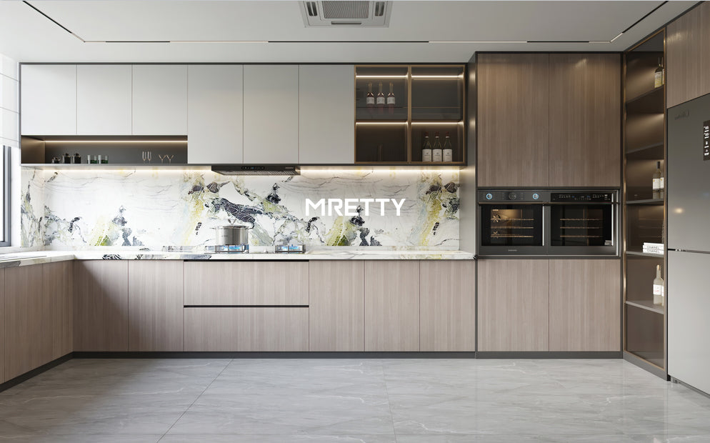 MRETTY Modern Wood Cabinet Styles: A Guide to 2025 Kitchen Design Trends