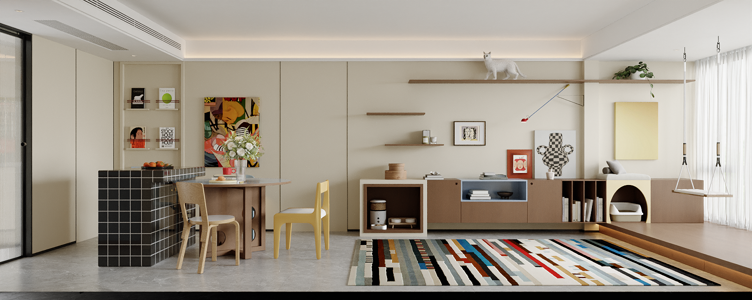 MRETTY Luxury Pet-Friendly Wardrobes: A Harmony of Style and Companionship