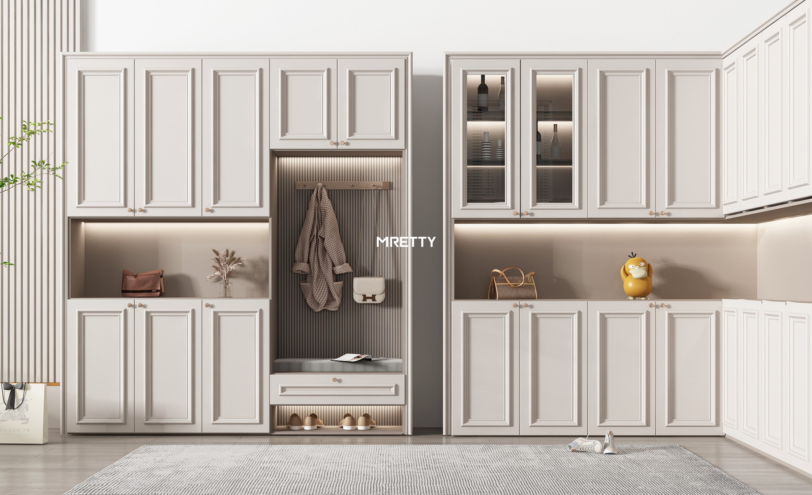 Wooden Shoe Cabinet Design Inspiration: 2025 Trends & MRETTY’s Singapore-Focused Solutions