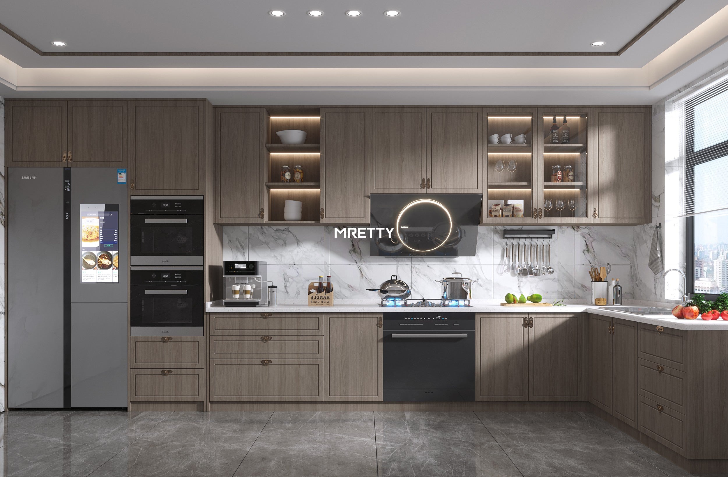 MRETTY Custom Kitchen Cabinet Design Ideas: Elevate Your Kitchen with Style and Functionality