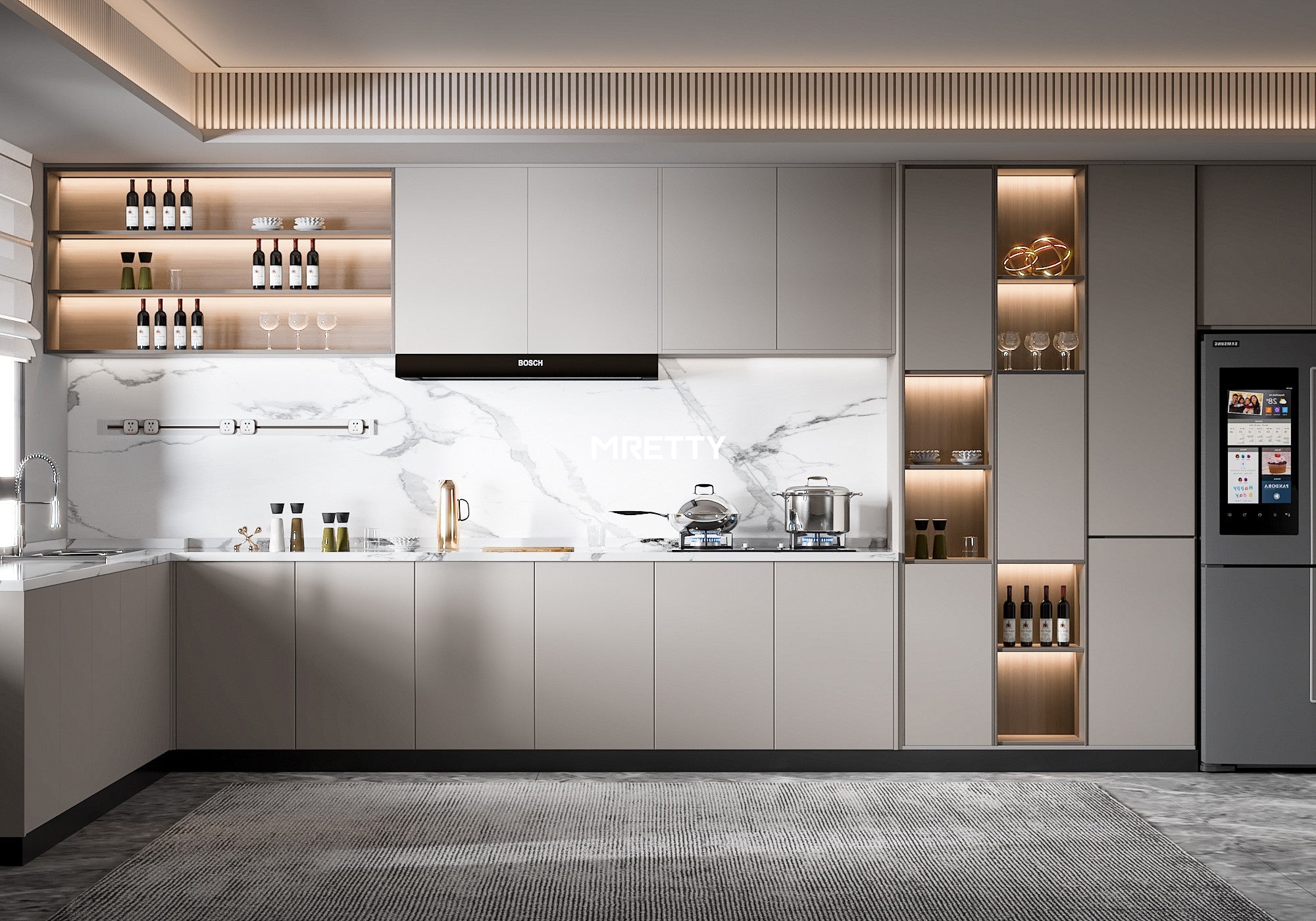 Modern Apartment Wardrobe Systems: MRETTY’s Singapore Expertise
