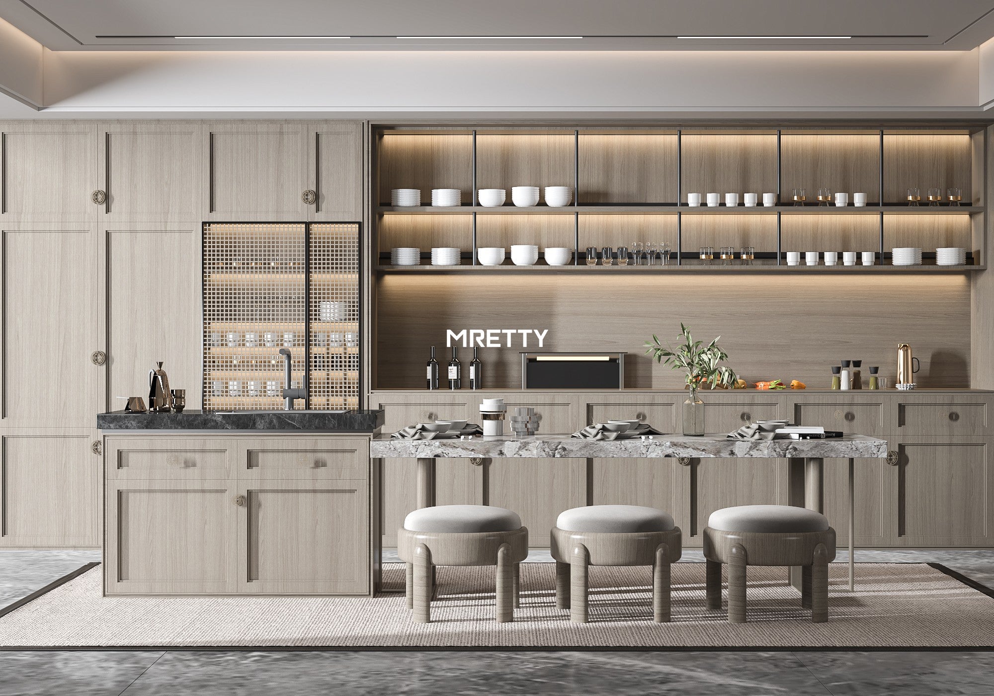 Contemporary Kitchen Cabinet Trends in Singapore: MRETTY’s Luxe & Functional Designs
