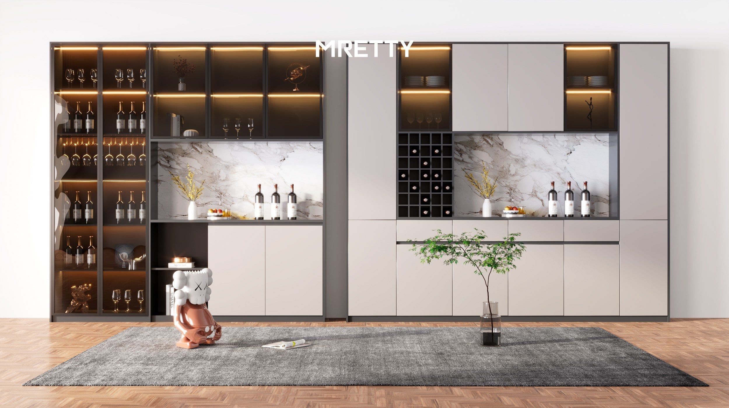Non-Toxic Wood SG | MRETTY’s ENF-Grade Custom Wardrobes for Modern Homes
