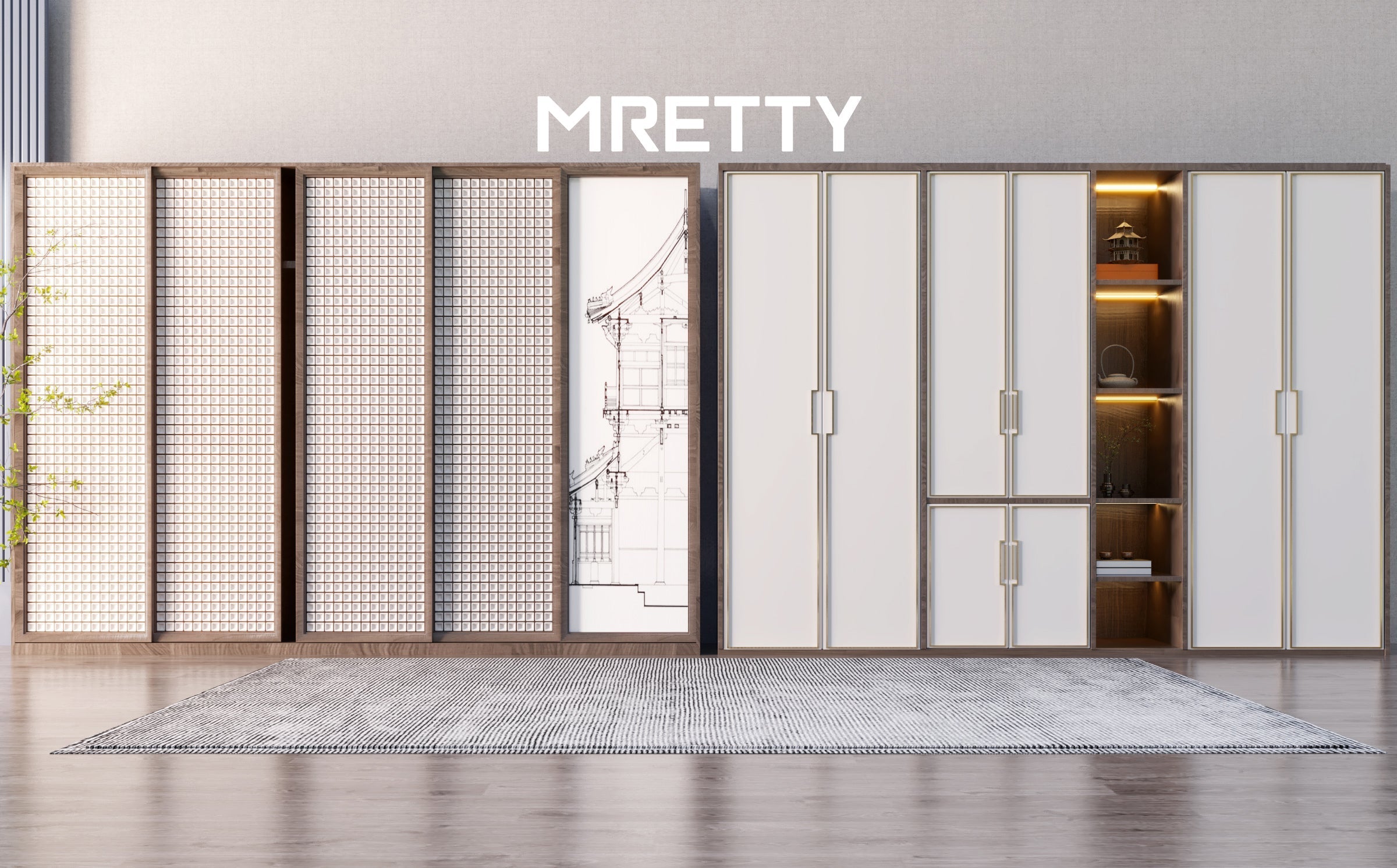MRETTY’s Vintage Industrial Wood Accents: Singapore’s Timeless Elegance