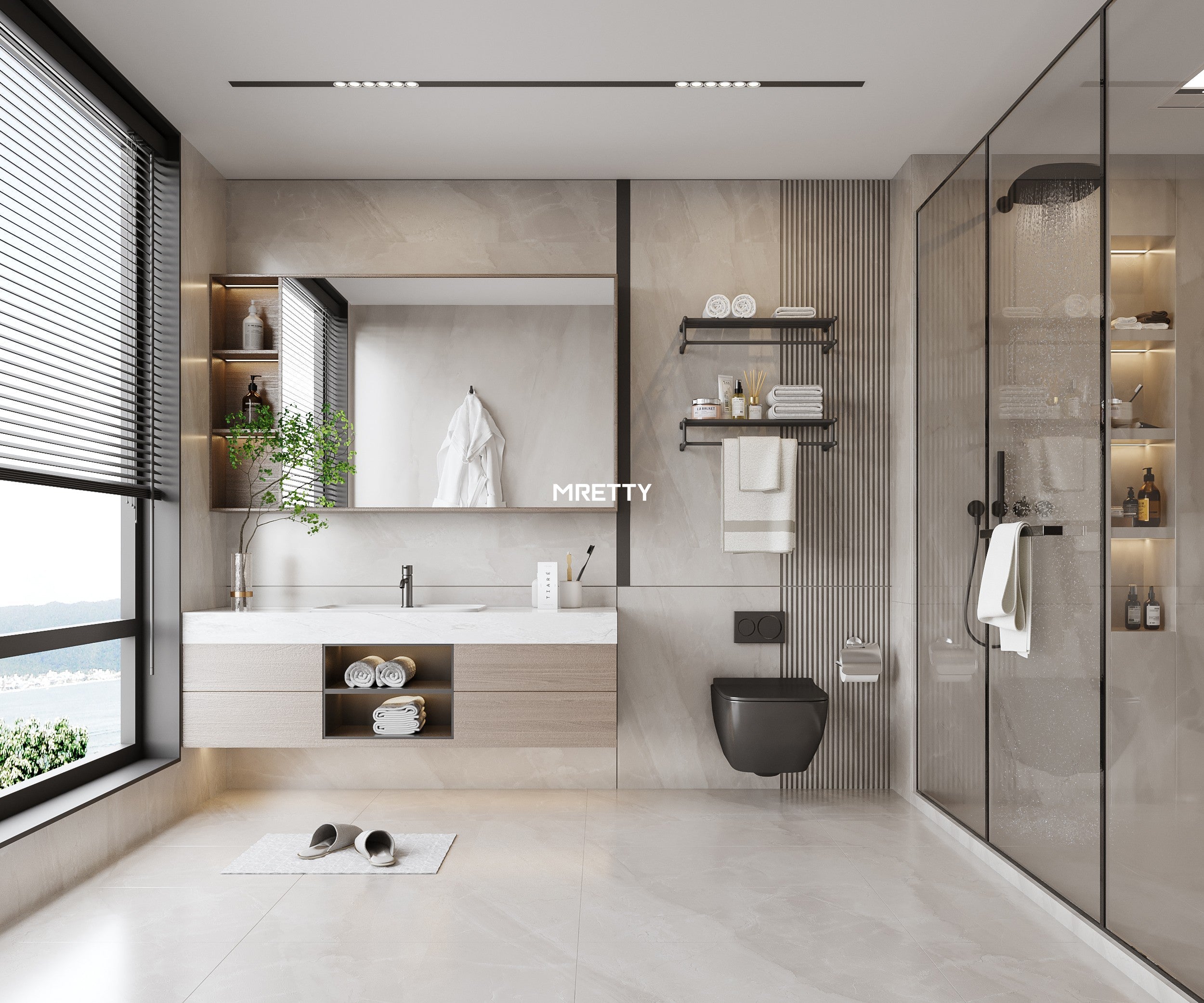 MRETTY Bespoke Wooden Cabinet Doors: Luxury for SG Homes