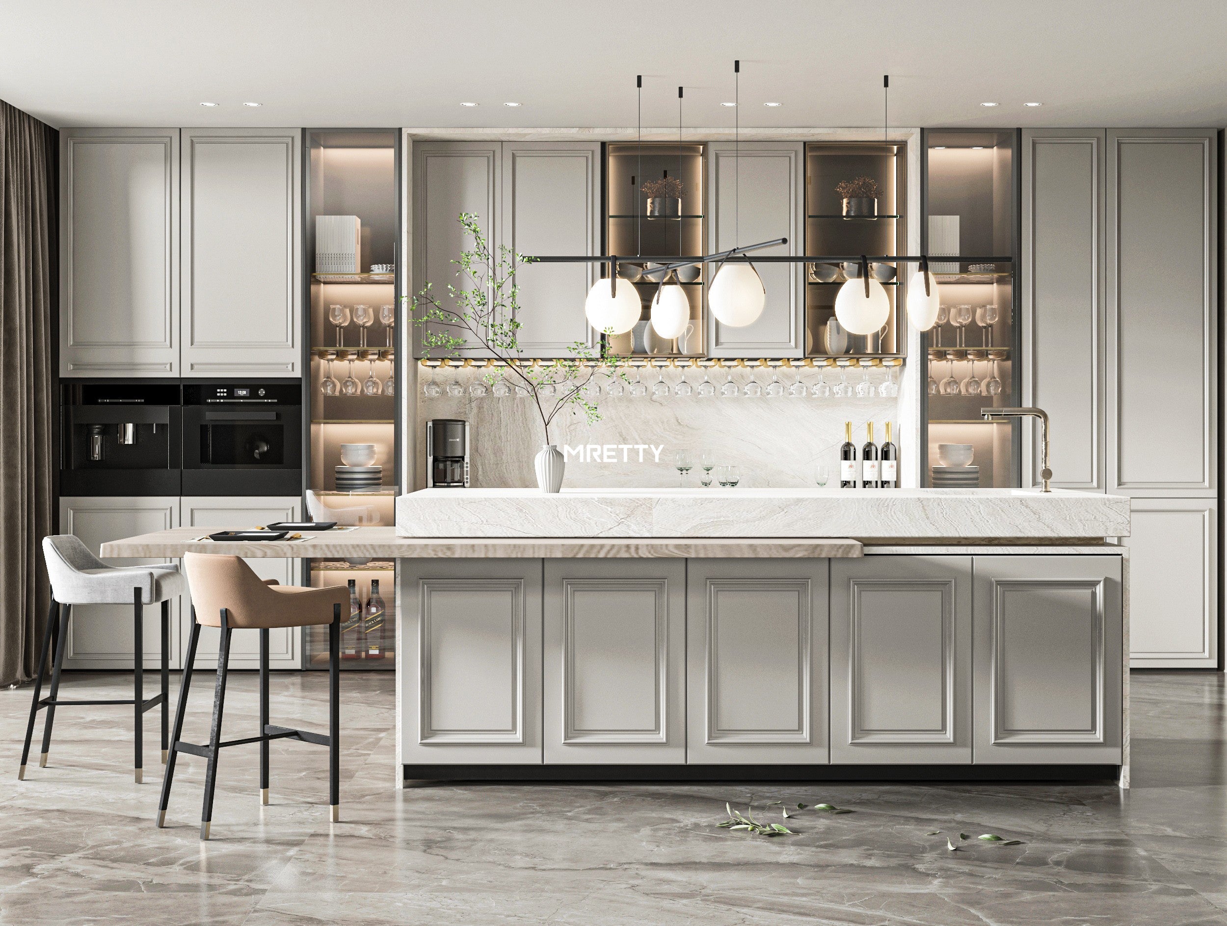 Open-Plan Kitchen Concepts: MRETTY’s Singapore Guide to Stylish Functionality