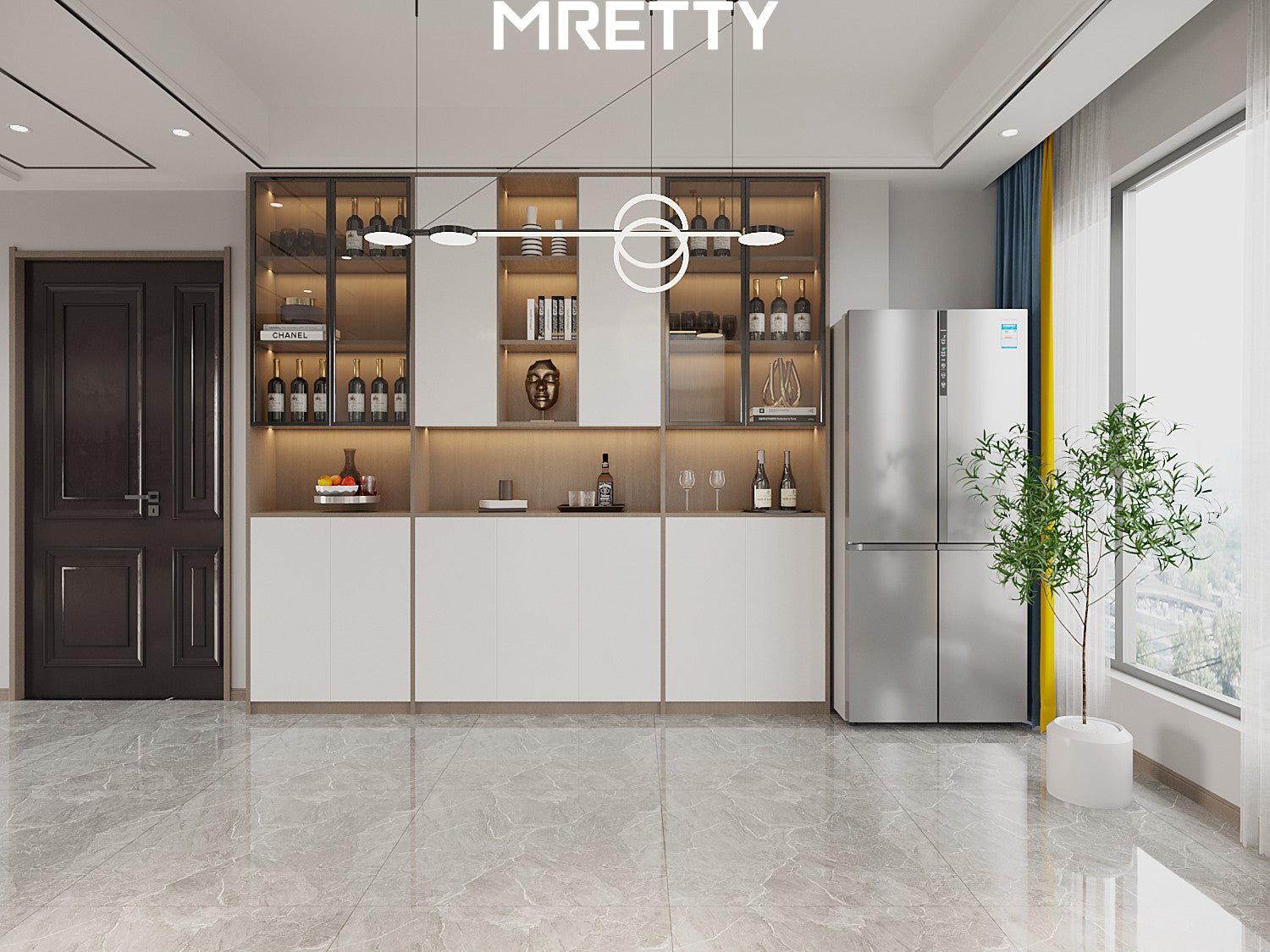 Singapore Landed Homes: Elevated Custom Wood Furniture by MRETTY