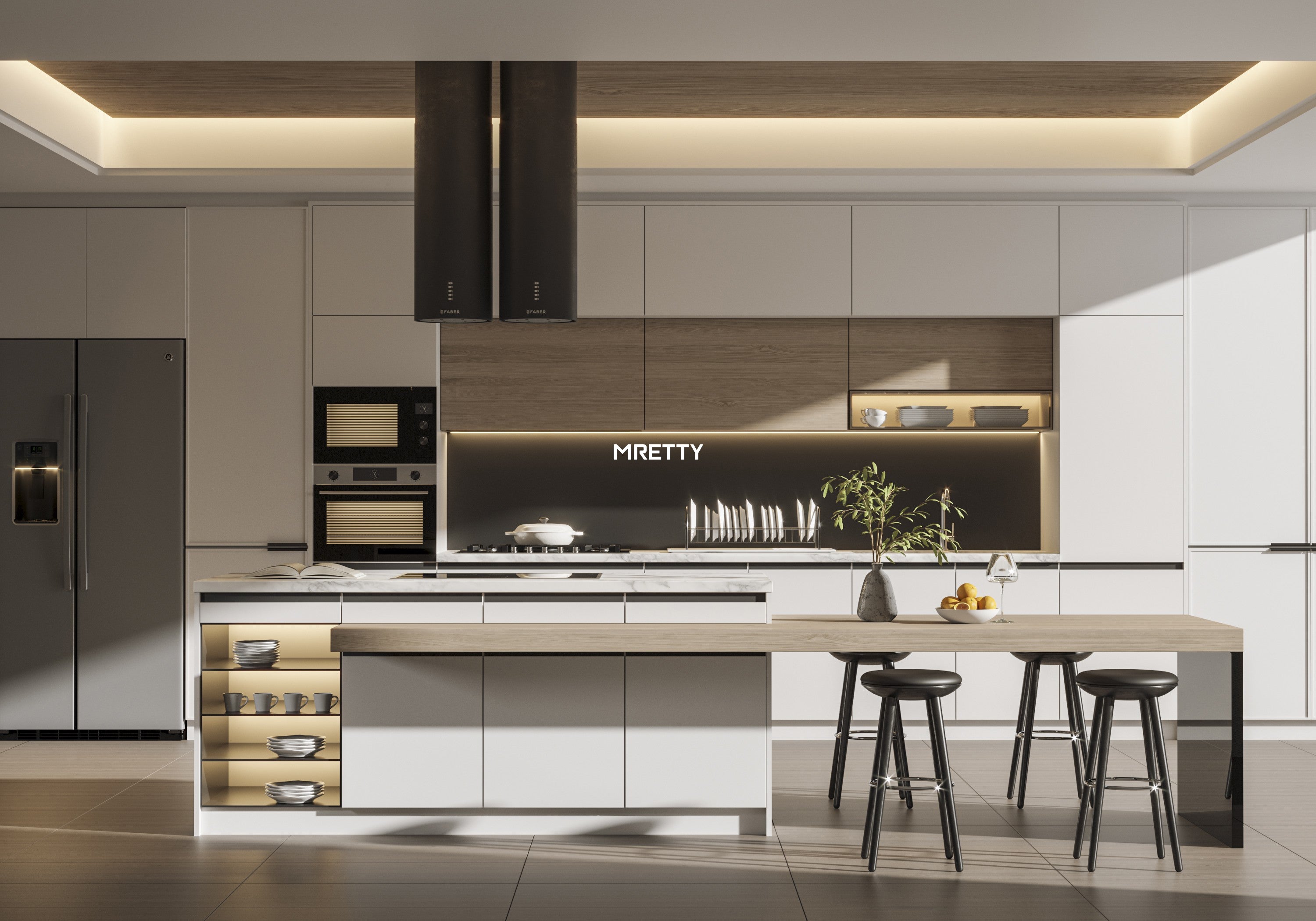 Modern Contemporary Kitchen Layouts | MRETTY Singapore