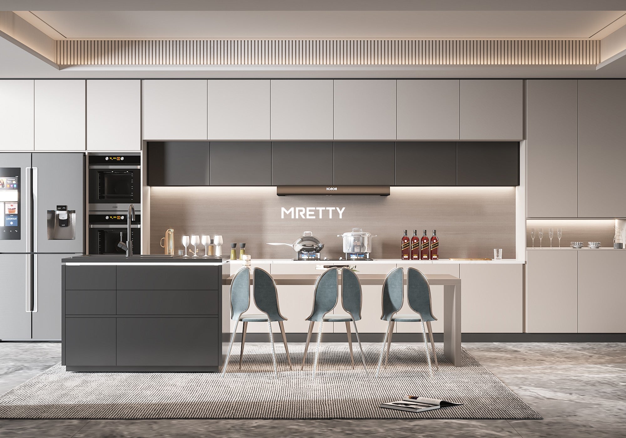 Contemporary Built-in Wardrobes: MRETTY’s Singapore Mastery