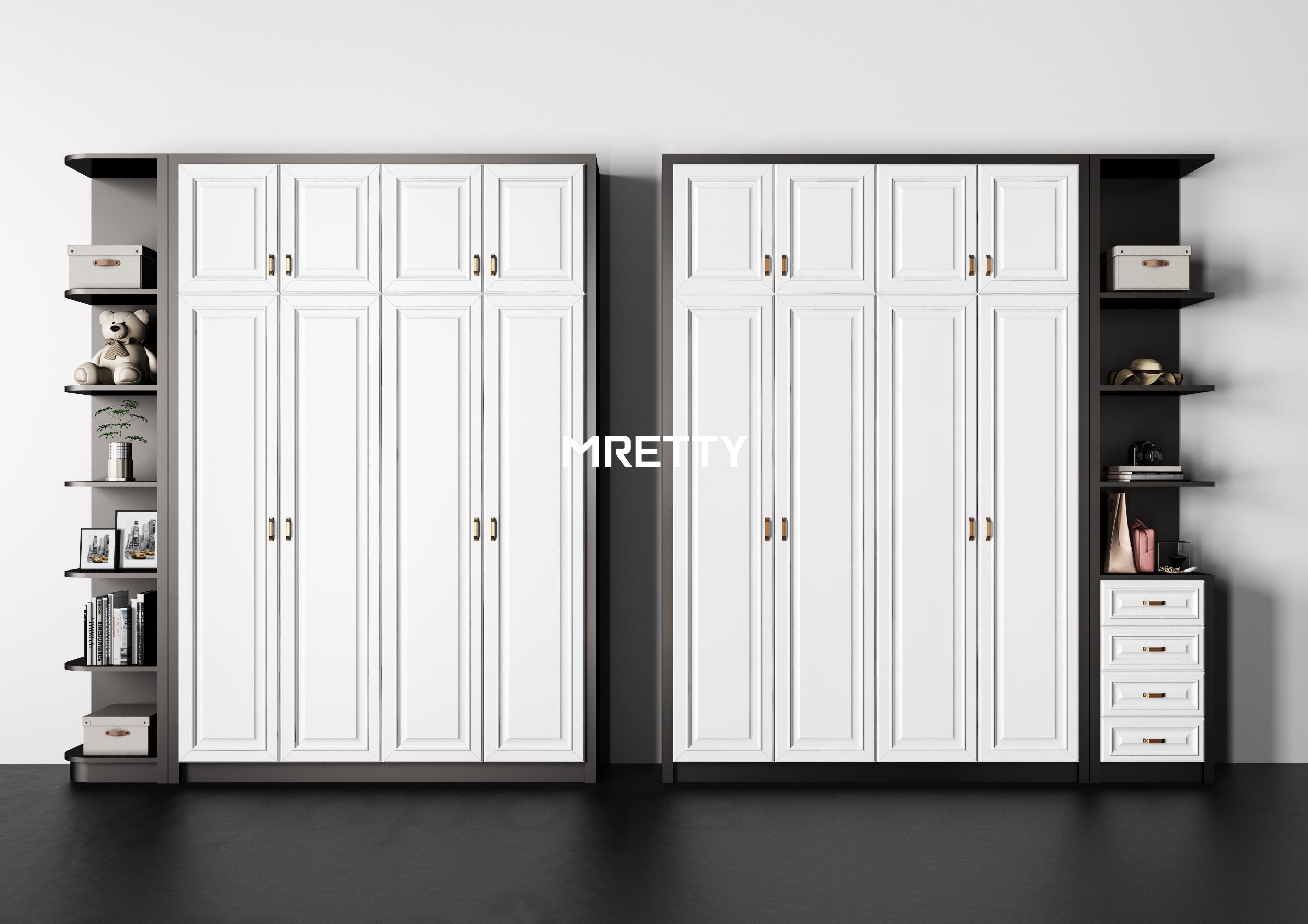 MRETTY Custom Walk-In Closet Design Trends 2025 — Bringing a Boutique Experience Home