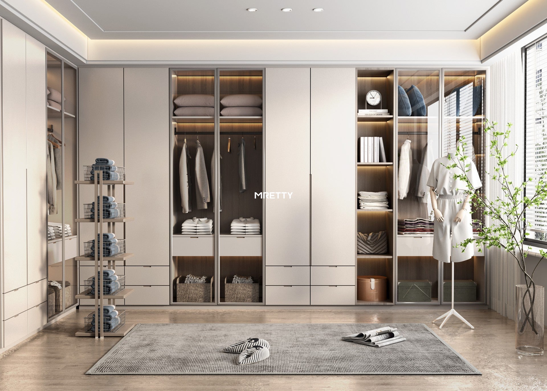 MRETTY Wood Texture Custom Style: The Soul of Your Home
