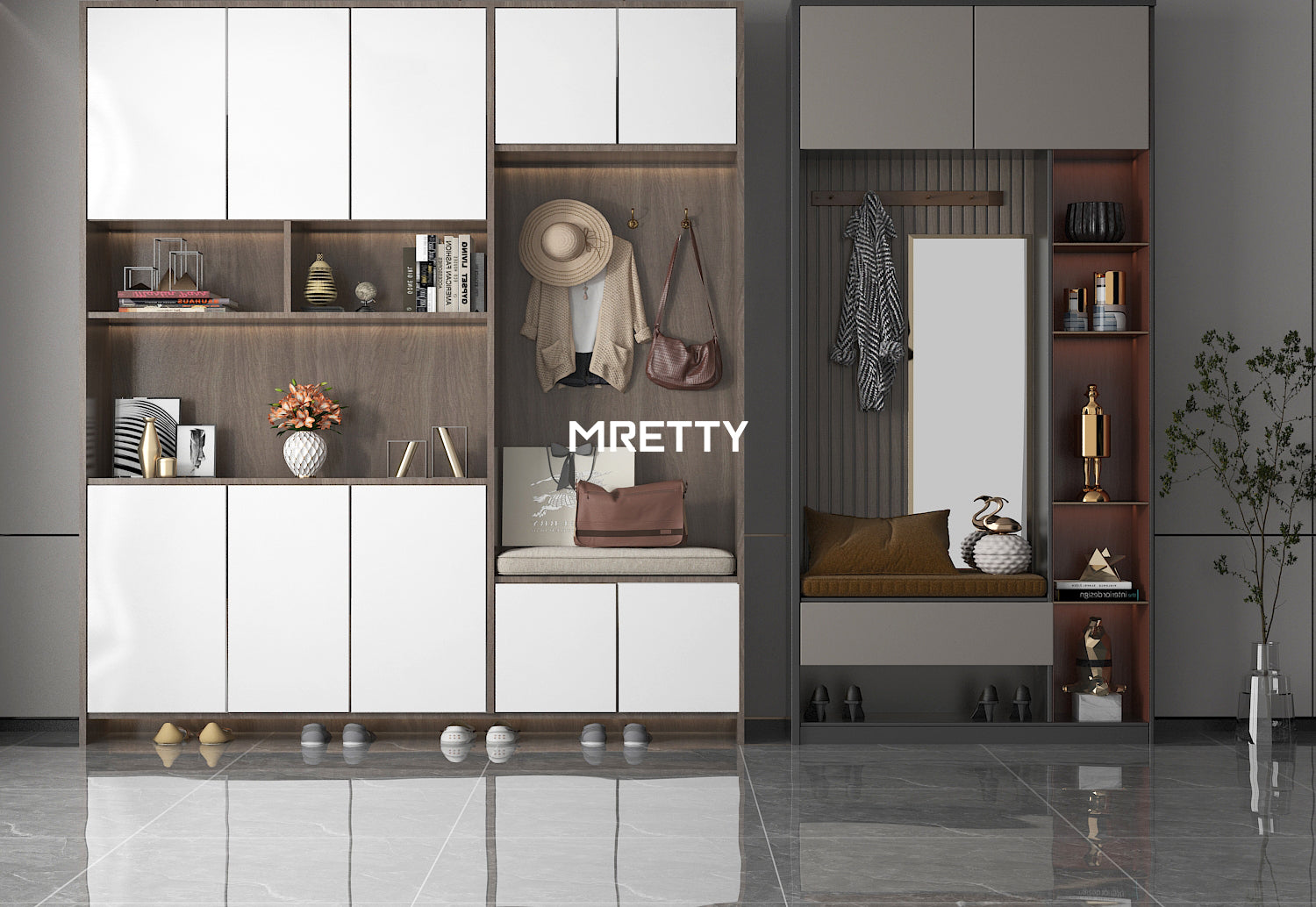 Modern Wooden Entryway Shoe Cabinet with Mirror: 2025 Singapore Homeowner’s Guide