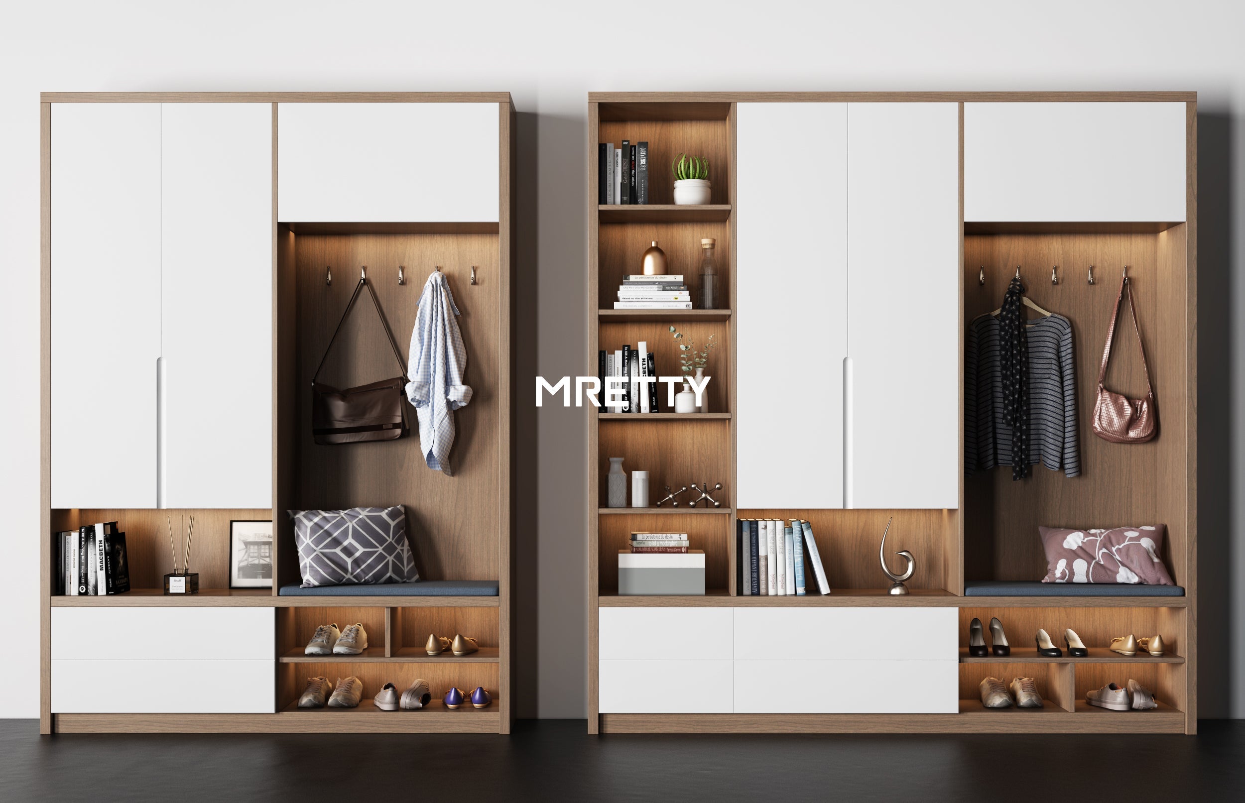 Tailored Home Farmhouse Style Storage: MRETTY’s Singapore Precision Craftsmanship