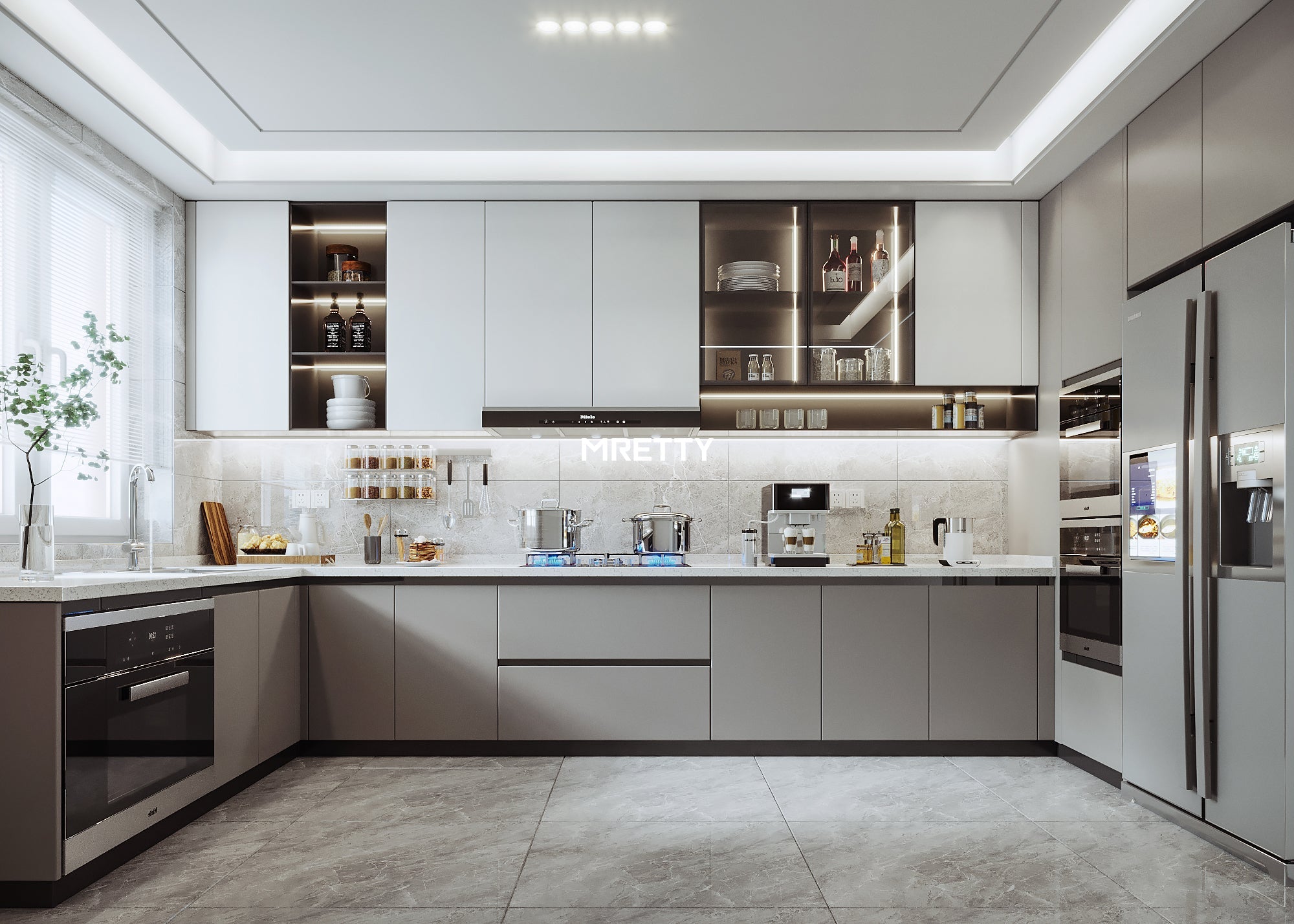 Bespoke Dining Room China Cabinets: Elevate Your Singapore Home with MRETTY