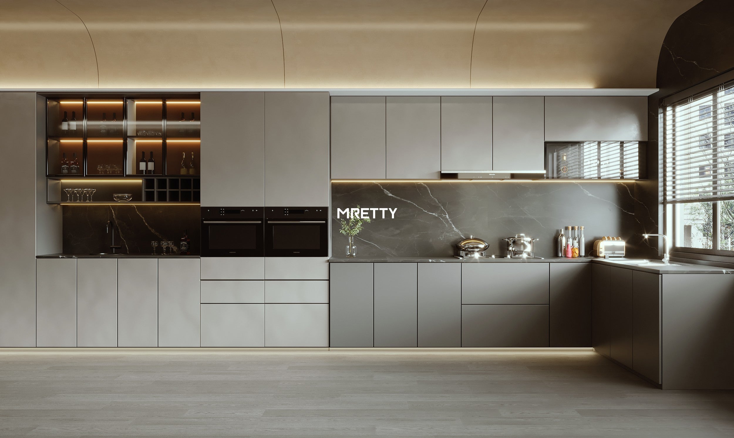 Modern Home Bar Countertops: MRETTY’s Singapore Expertise
