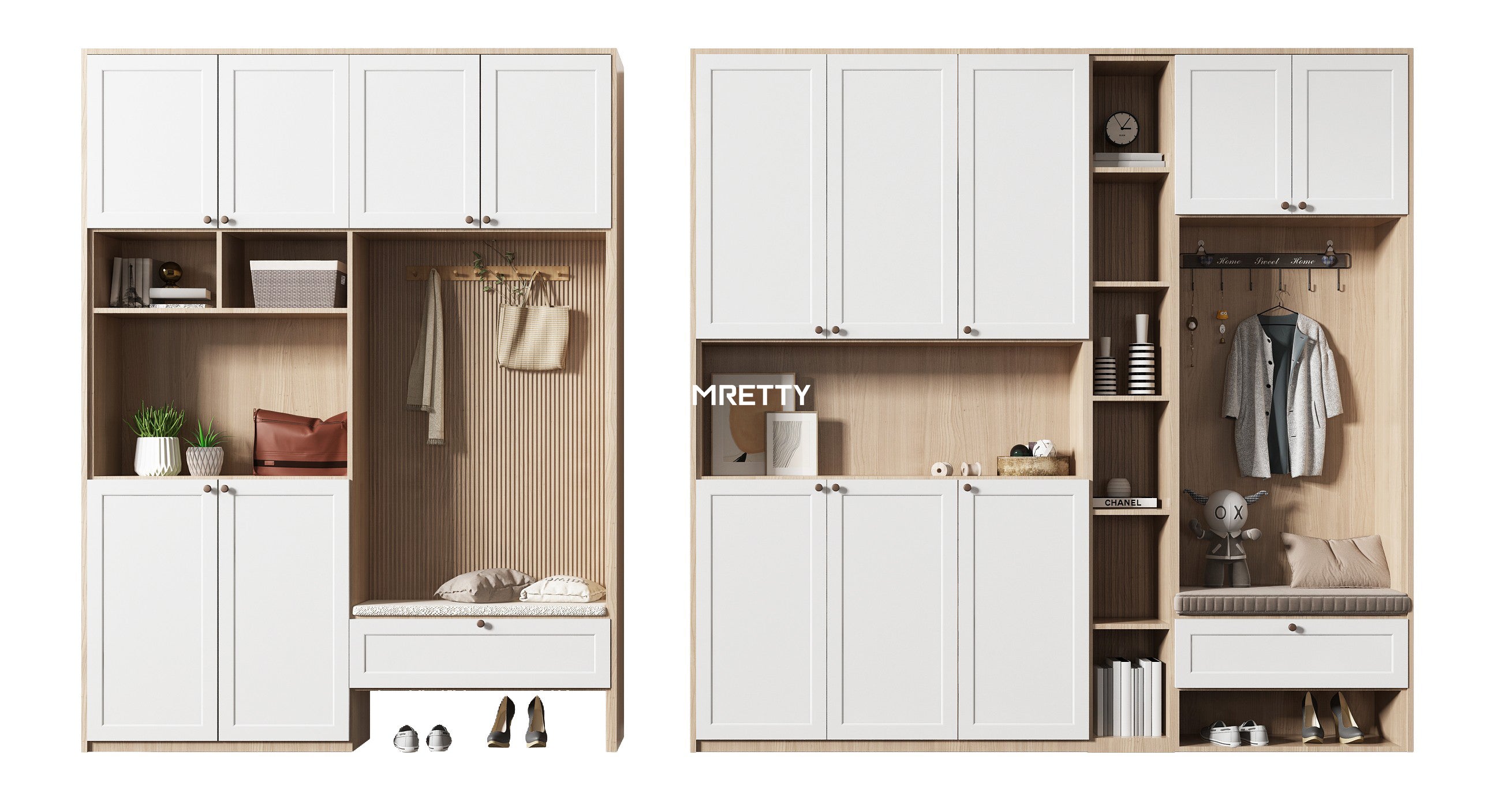 Scandinavian Wooden Hallway Shoe Rack: MRETTY’s 2025 Singapore Guide