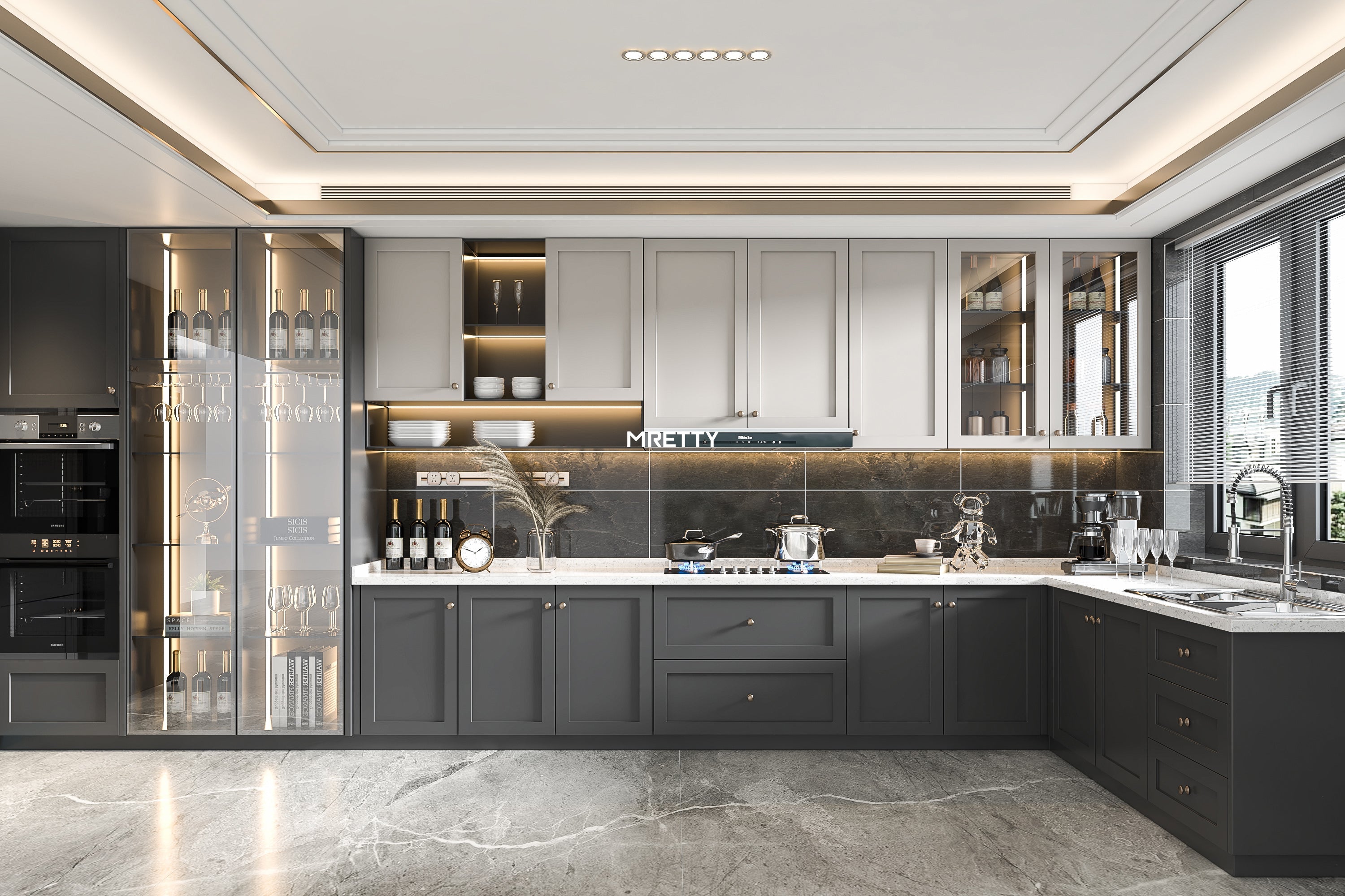 The Perfect Fit: Optimizing Your Kitchen with MRETTY Custom Kitchen Cabinet Height
