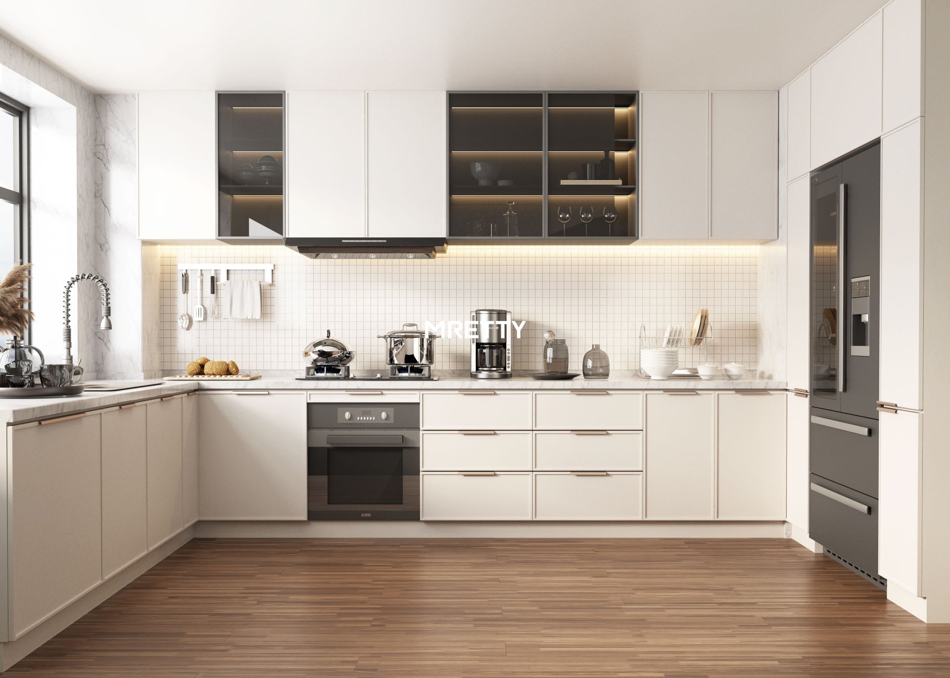 MRETTY Bespoke Kitchen Cabinet Toe Kick Design: The Foundation of a Flawless Kitchen