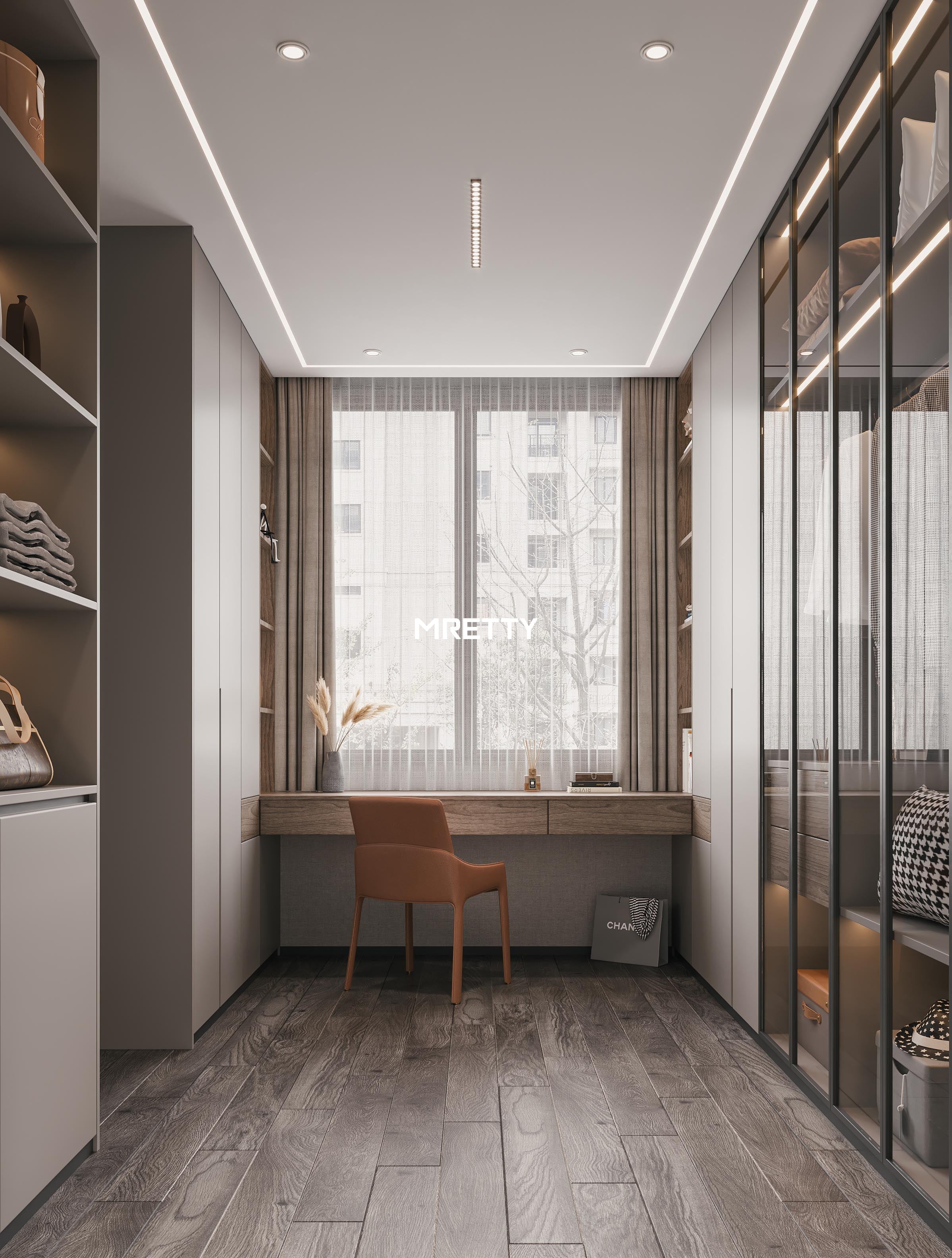 The Art of Concealment: MRETTY Built-in Wardrobe Aesthetic