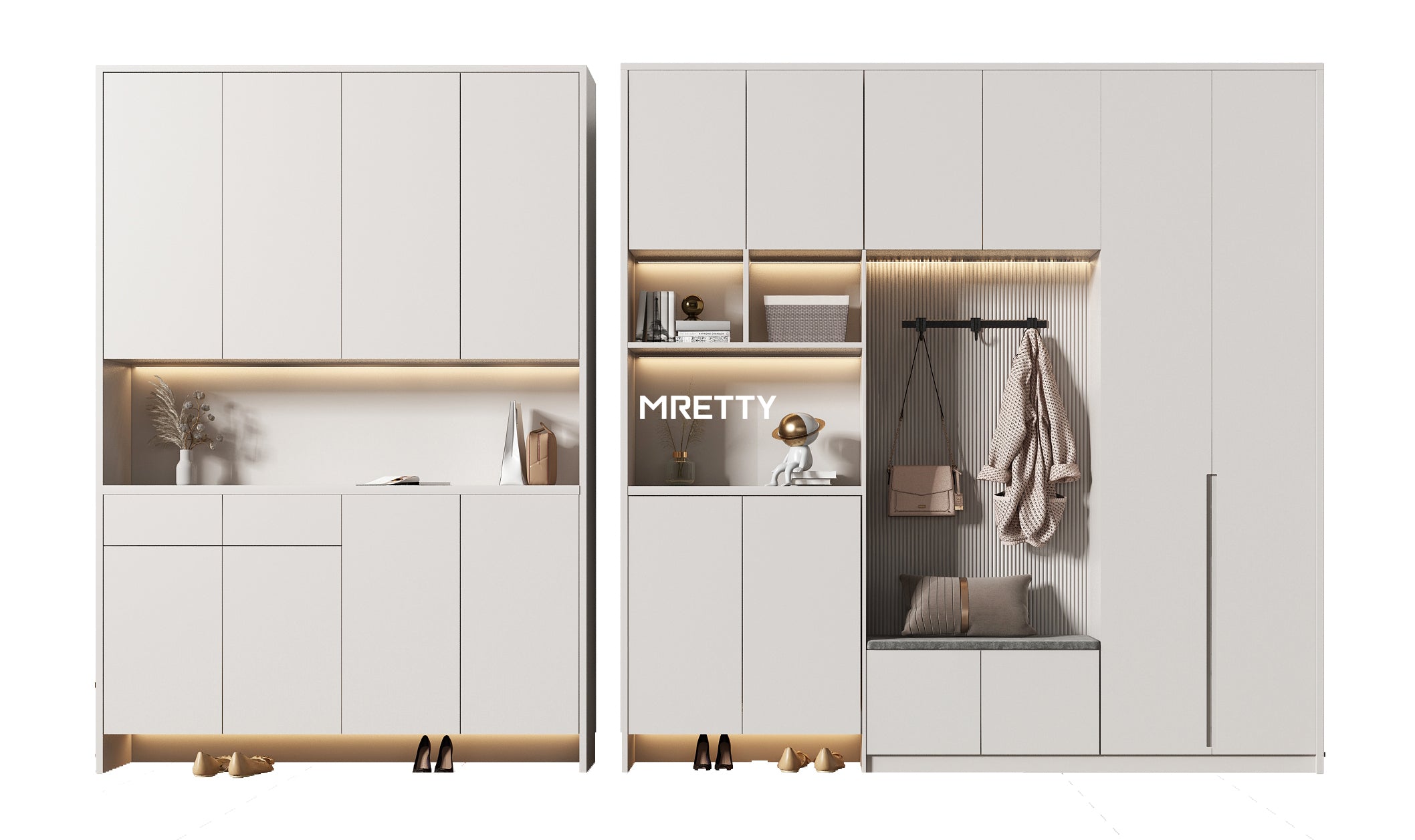 Luxury Wooden Wardrobe Interior Design: MRETTY’s 2025 Singapore Guide