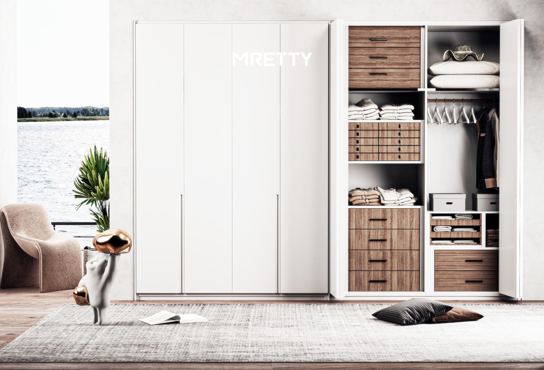 Integrated Pulls: Elevate Your Home’s Elegance with MRETTY’s Precision Craftsmanship